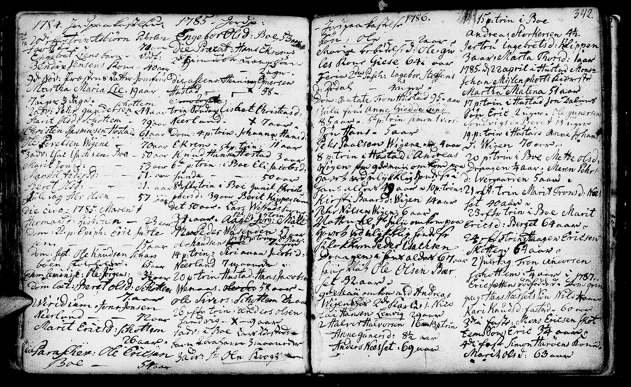 Ministerialprotokoller, klokkerbøker og fødselsregistre - Møre og Romsdal, AV/SAT-A-1454/566/L0761: Parish register (official) no. 566A02 /1, 1767-1817, p. 342