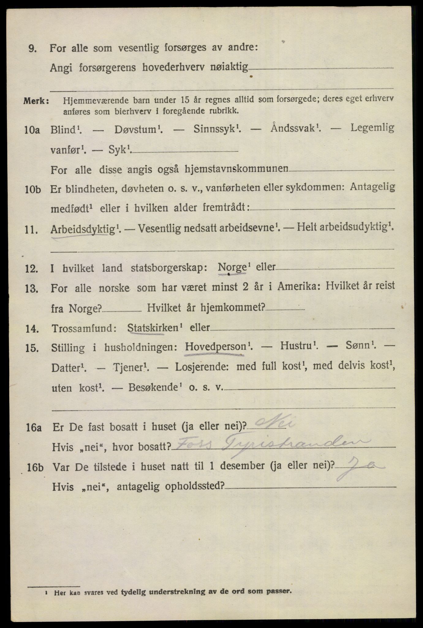 SAKO, 1920 census for Norderhov, 1920, p. 22185