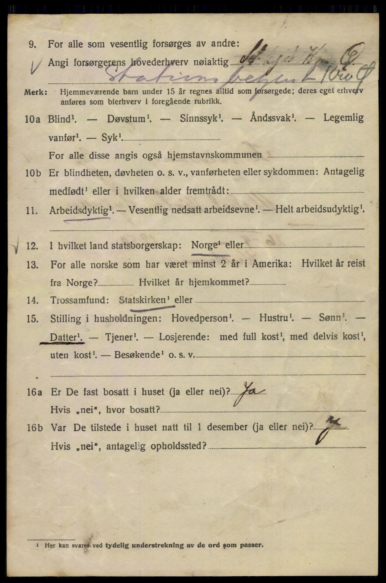 SAO, 1920 census for Kristiania, 1920, p. 492488