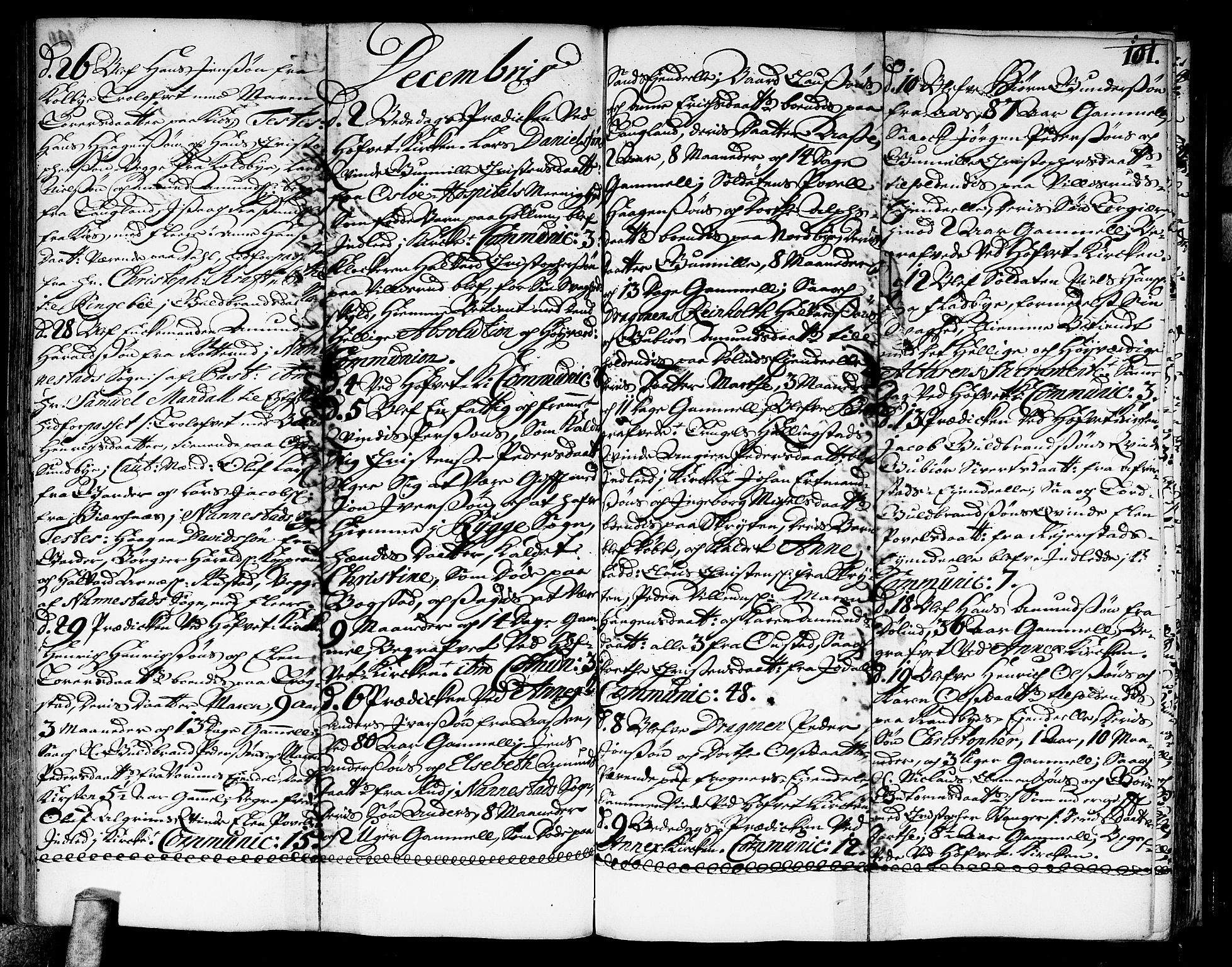 Ullensaker prestekontor Kirkebøker, AV/SAO-A-10236a/F/Fa/L0003: Parish register (official) no. I 3, 1711-1720, p. 101