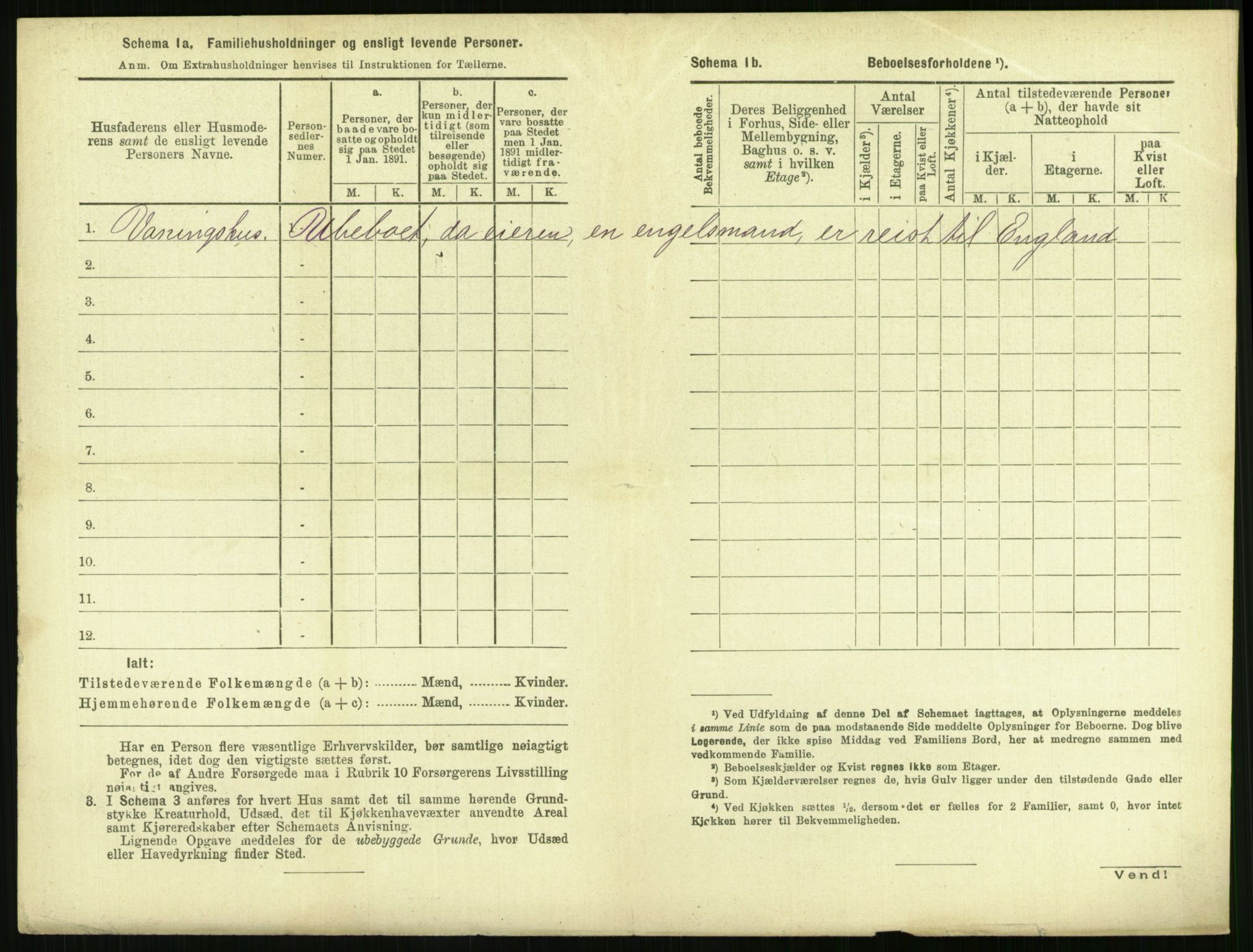 RA, 1891 census for 1103 Stavanger, 1891, p. 1082