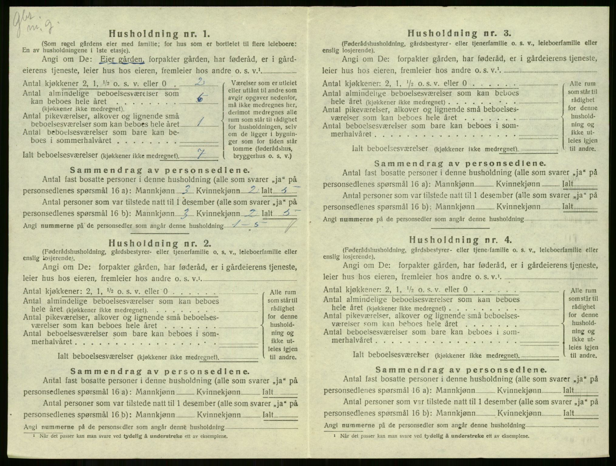 SAKO, 1920 census for Andebu, 1920, p. 960