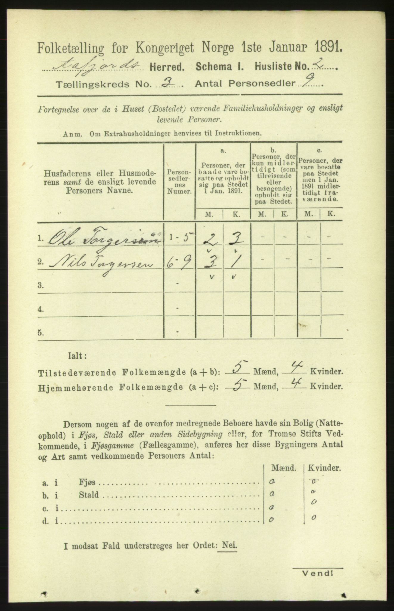 RA, 1891 census for 1630 Åfjord, 1891, p. 553