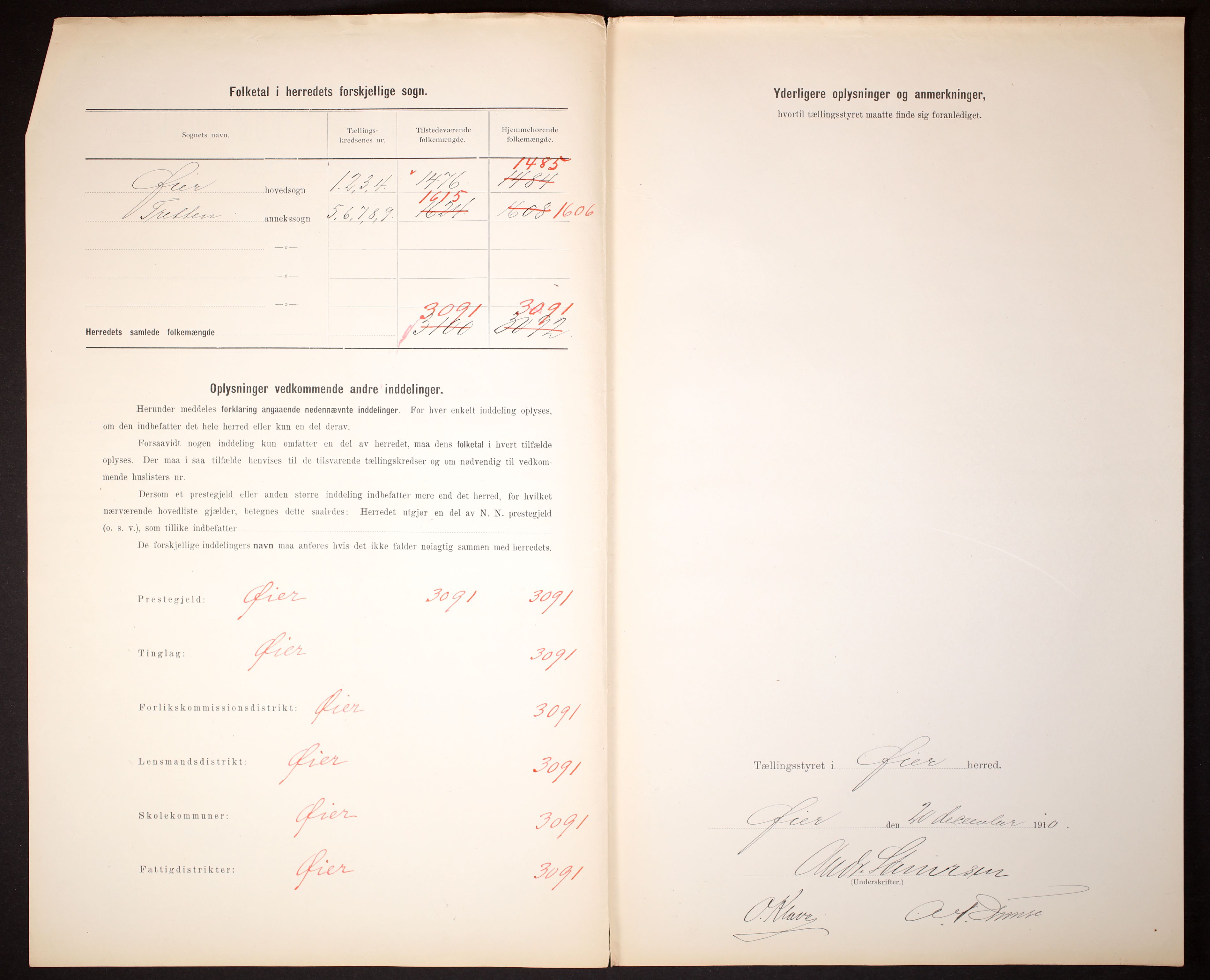 RA, 1910 census for Øyer, 1910, p. 3