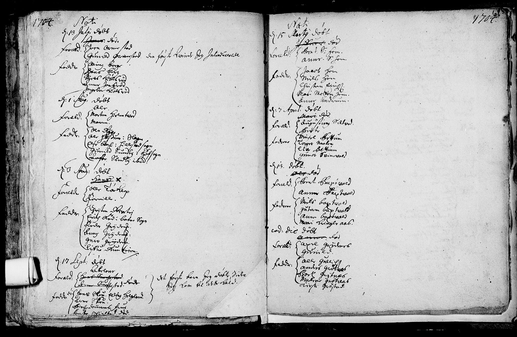 Våle kirkebøker, AV/SAKO-A-334/F/Fa/L0001: Parish register (official) no. I 1, 1693-1704, p. 68