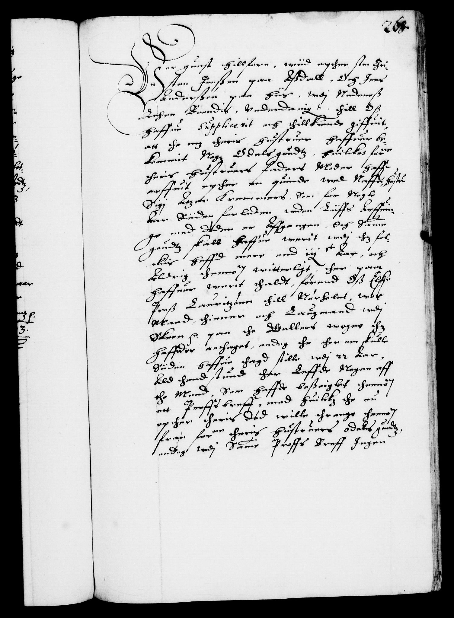 Danske Kanselli 1572-1799, RA/EA-3023/F/Fc/Fca/Fcab/L0002: Norske tegnelser (mikrofilm), 1588-1596, p. 268a
