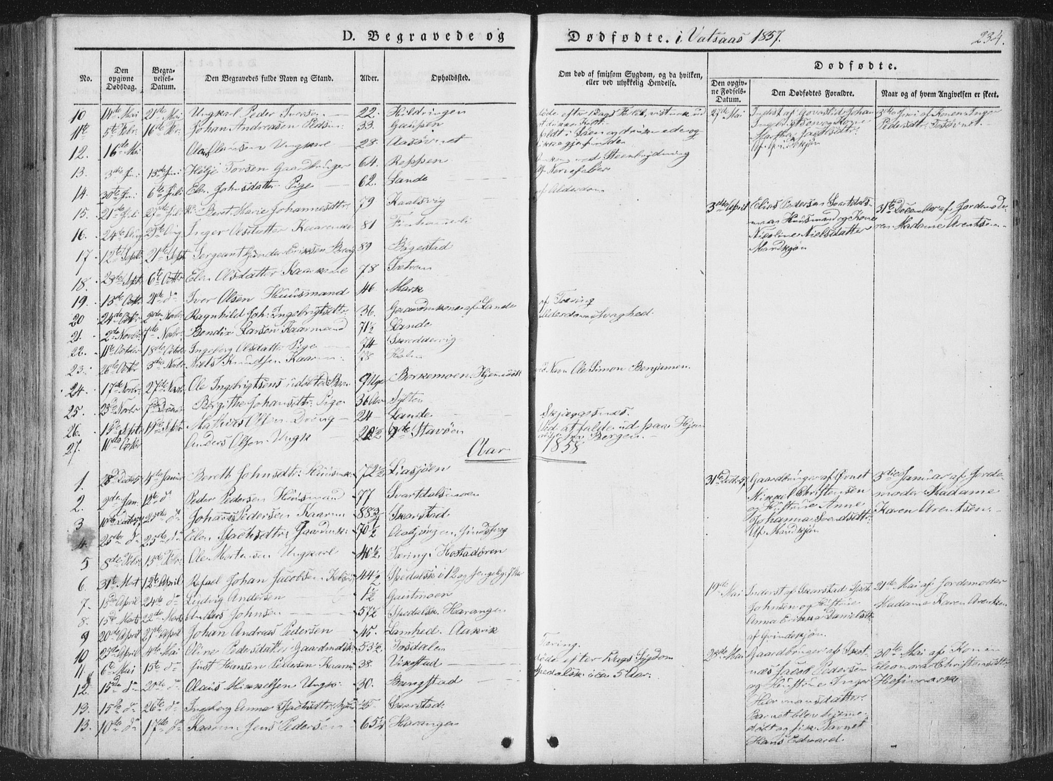 Ministerialprotokoller, klokkerbøker og fødselsregistre - Nordland, AV/SAT-A-1459/810/L0144: Parish register (official) no. 810A07 /1, 1841-1862, p. 234