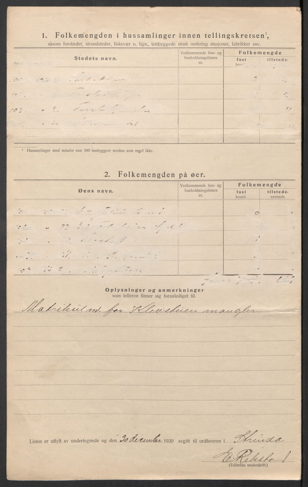 SAT, 1920 census for Strinda, 1920, p. 57