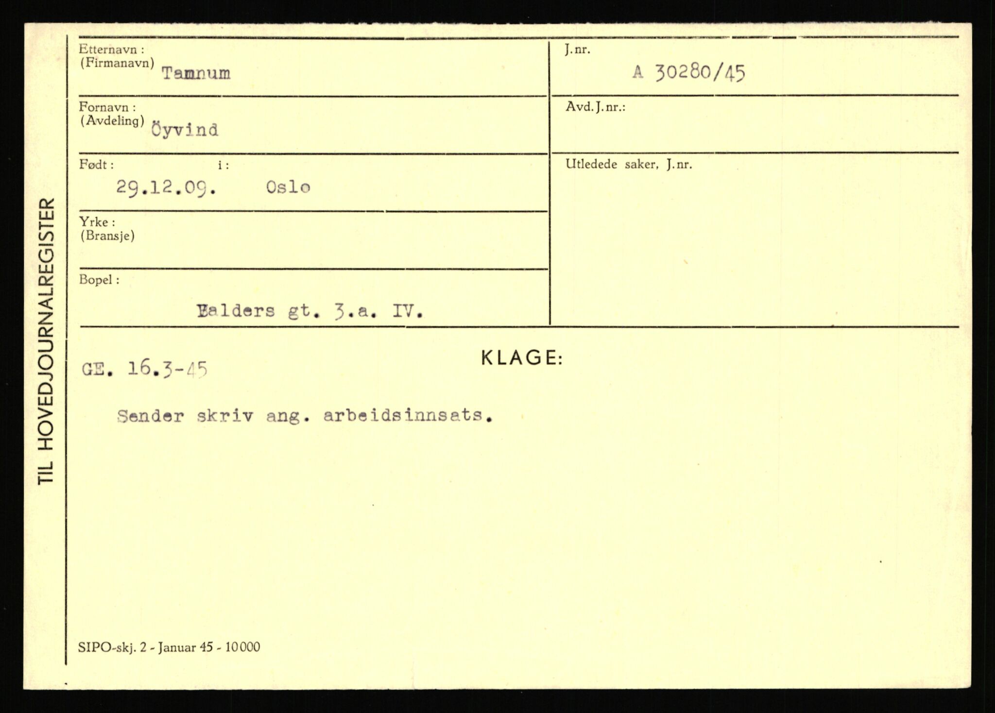 Statspolitiet - Hovedkontoret / Osloavdelingen, AV/RA-S-1329/C/Ca/L0015: Svea - Tøsse, 1943-1945, p. 1872