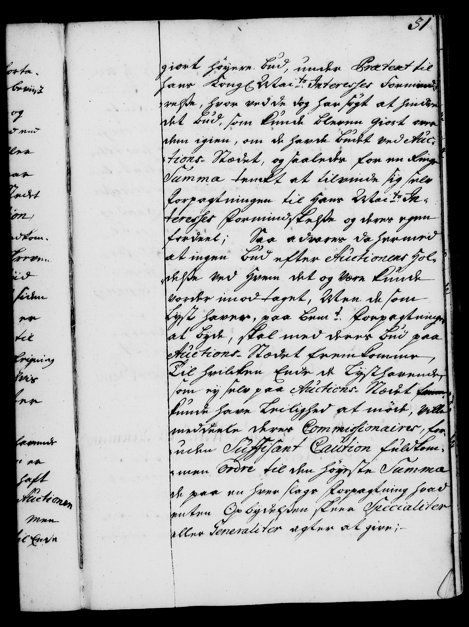 Rentekammeret, Kammerkanselliet, RA/EA-3111/G/Gg/Gga/L0004: Norsk ekspedisjonsprotokoll med register (merket RK 53.4), 1734-1741, p. 31
