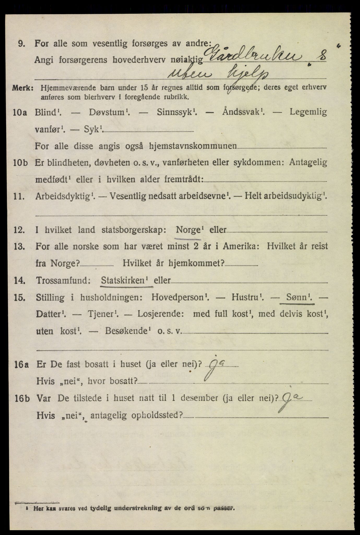 SAH, 1920 census for Sør-Odal, 1920, p. 8644