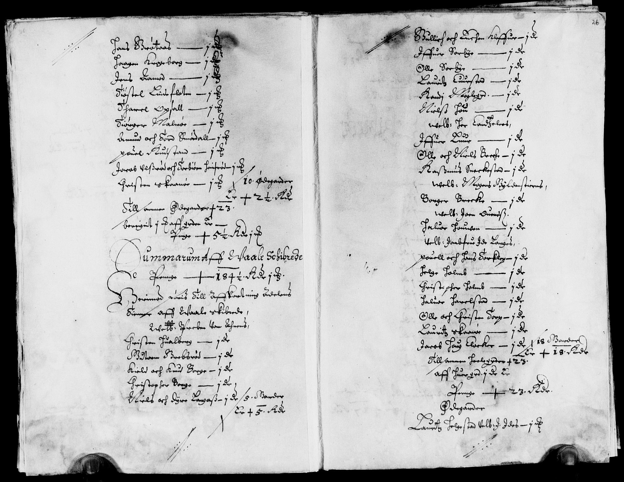 Rentekammeret inntil 1814, Reviderte regnskaper, Lensregnskaper, AV/RA-EA-5023/R/Rb/Rbo/L0027: Tønsberg len, 1645-1647