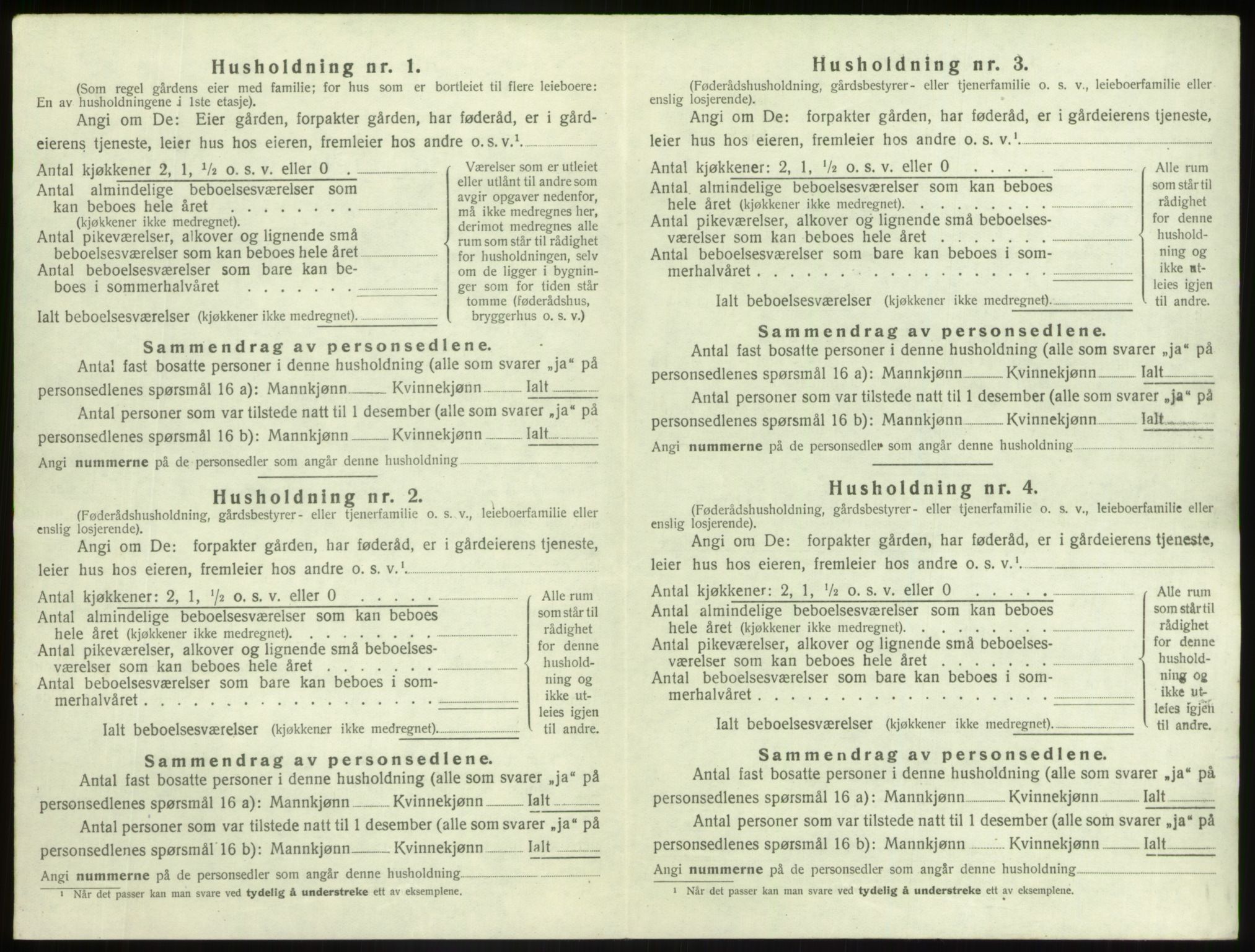 SAB, 1920 census for Askvoll, 1920, p. 583