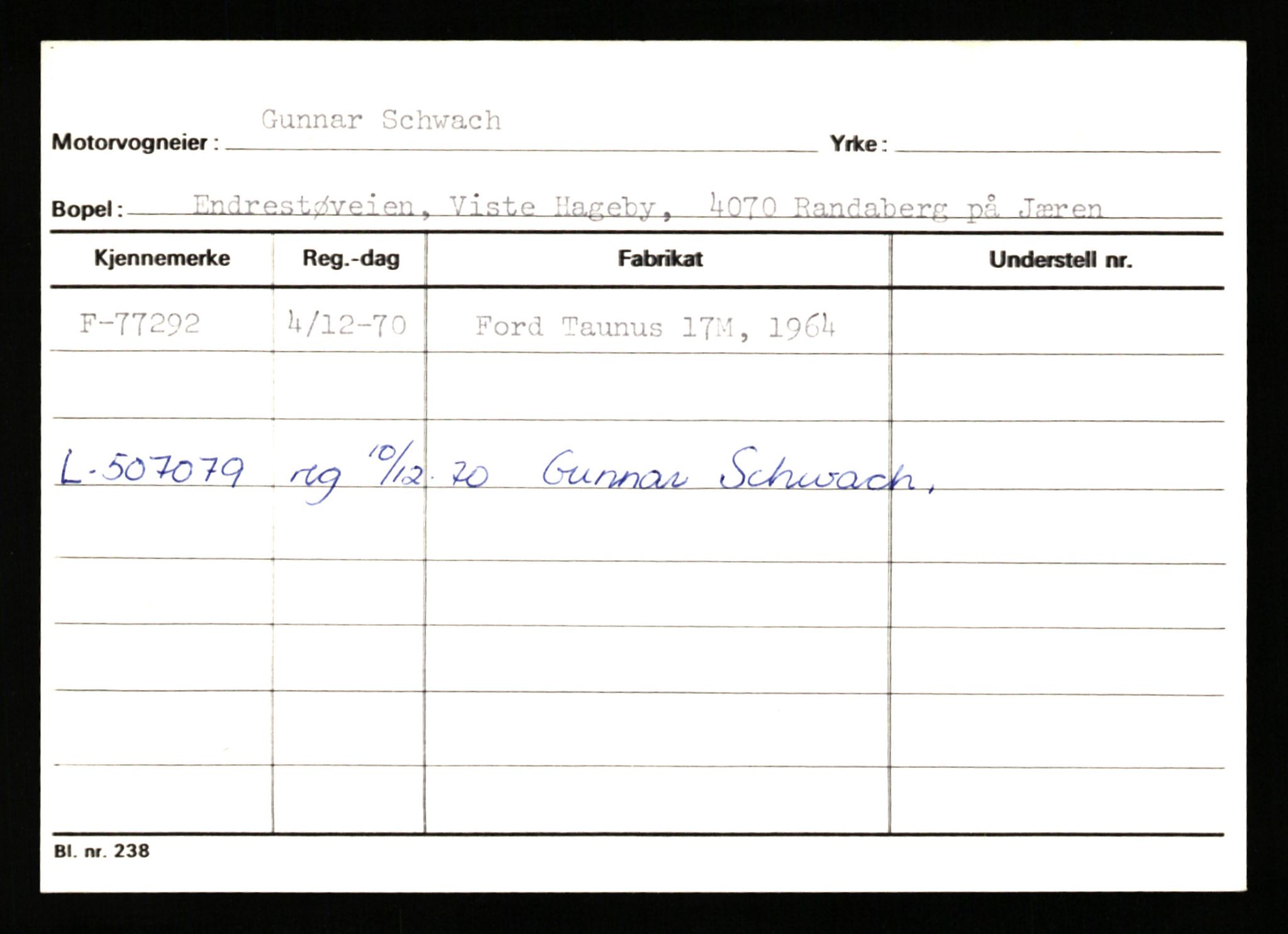 Stavanger trafikkstasjon, AV/SAST-A-101942/0/G/L0008: Registreringsnummer: 67519 - 84533, 1930-1971, p. 1283