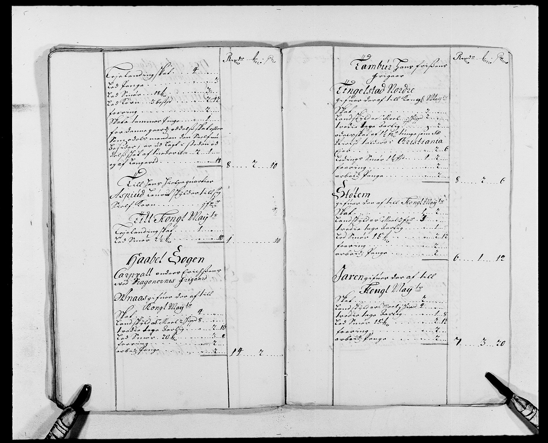 Rentekammeret inntil 1814, Reviderte regnskaper, Fogderegnskap, AV/RA-EA-4092/R02/L0107: Fogderegnskap Moss og Verne kloster, 1685-1691, p. 165