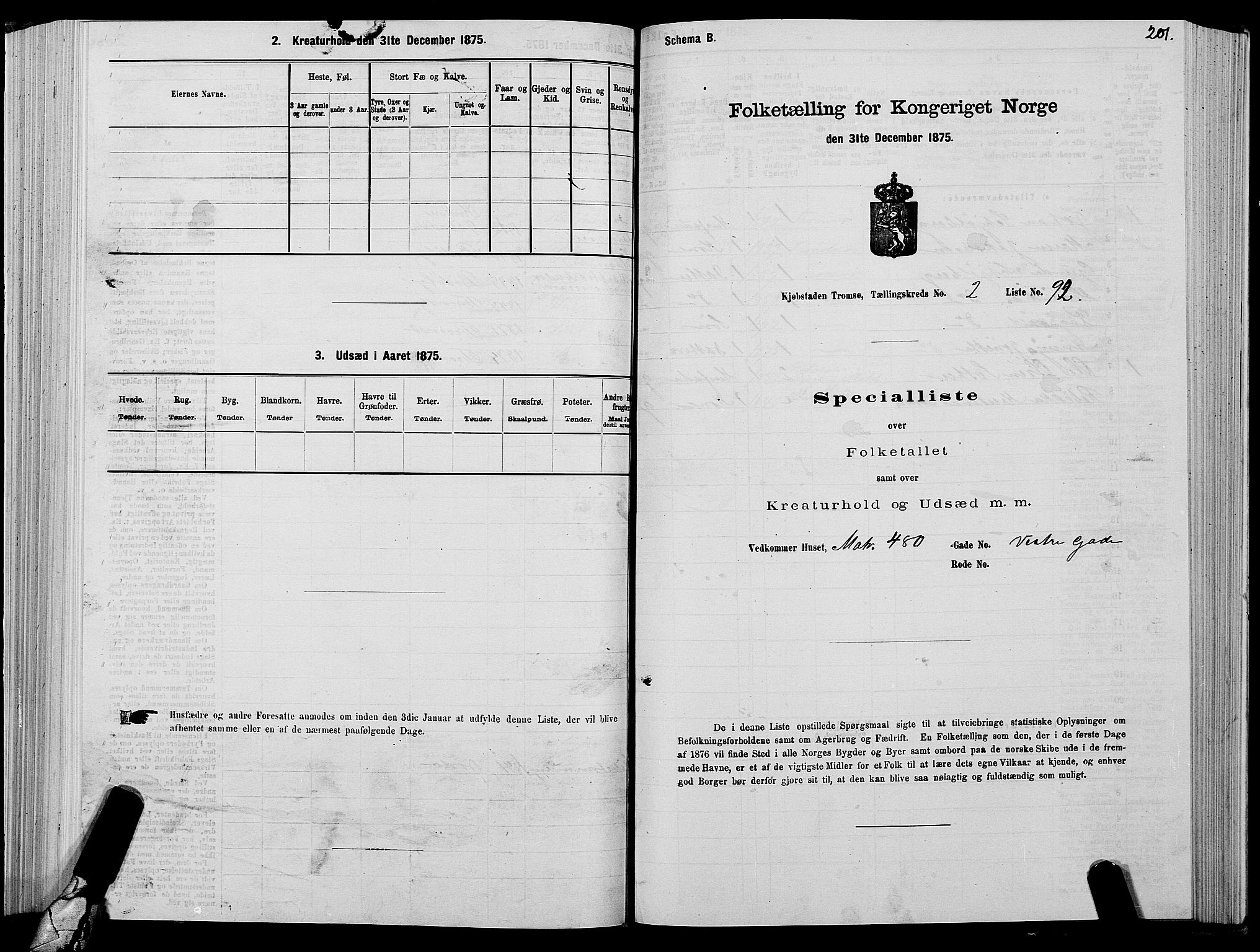 SATØ, 1875 census for 1902P Tromsø, 1875, p. 2201