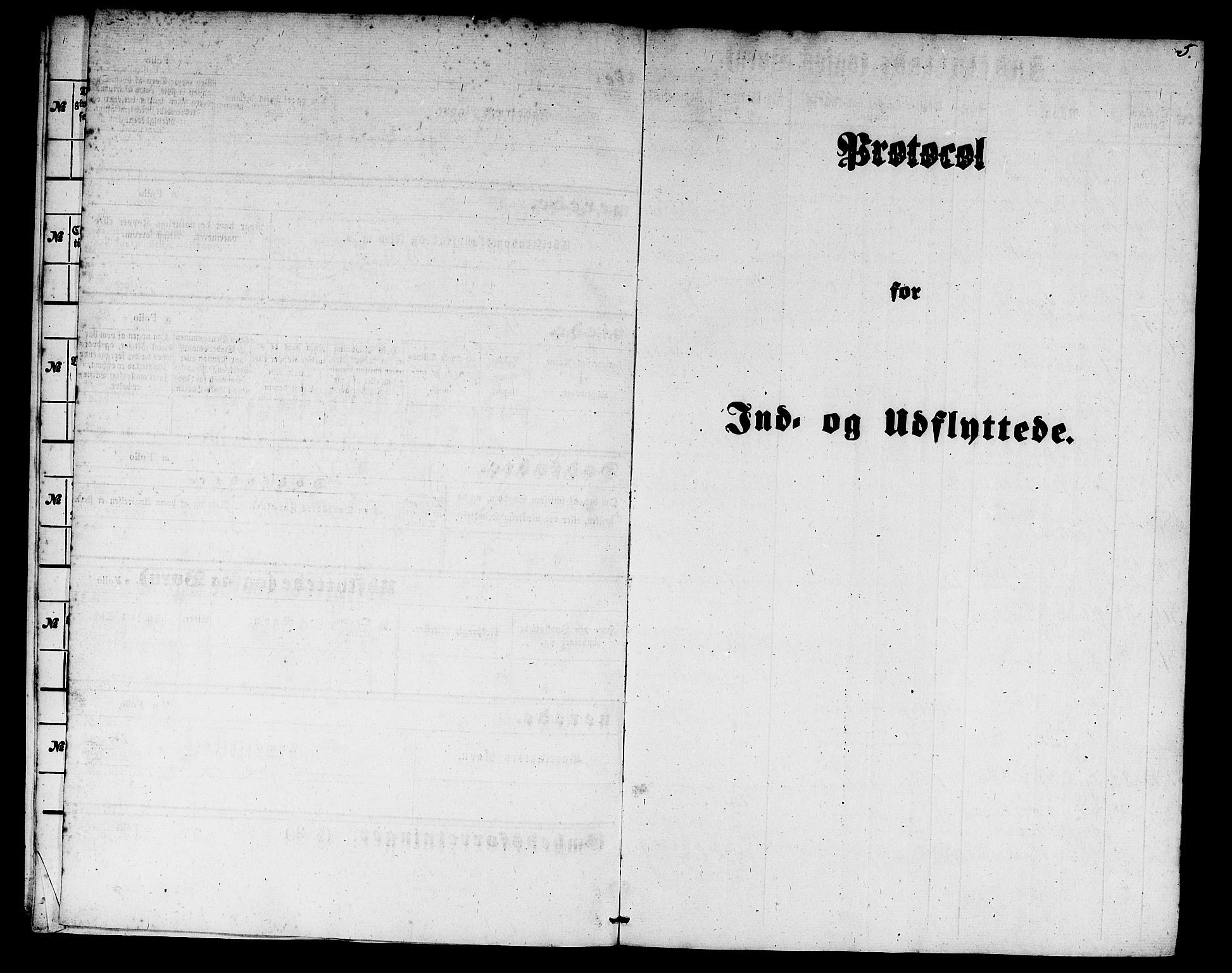 Domkirken sokneprestembete, SAB/A-74801/H/Hab/L0044: Parish register (copy) no. F 1, 1856-1879, p. 5
