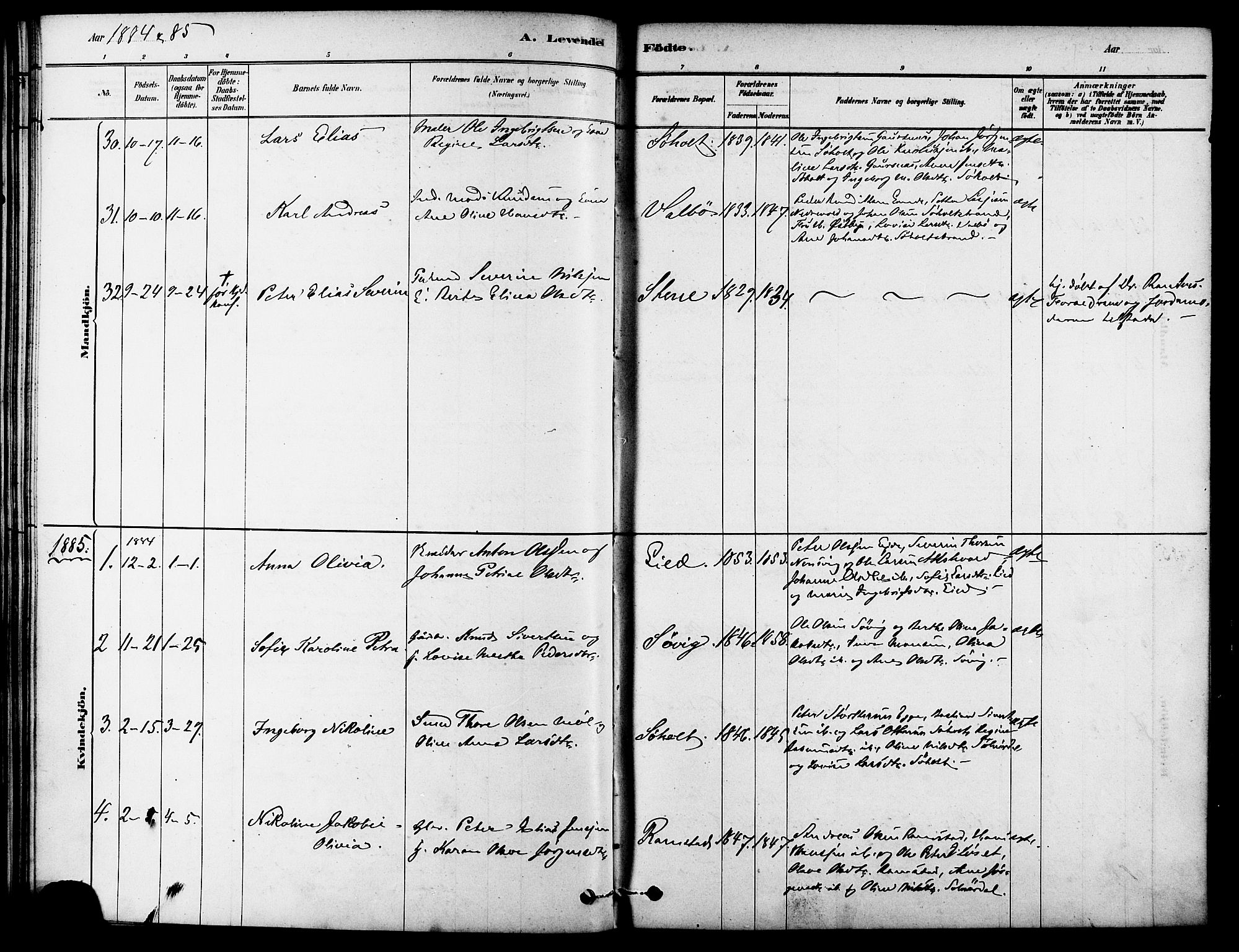 Ministerialprotokoller, klokkerbøker og fødselsregistre - Møre og Romsdal, SAT/A-1454/522/L0315: Parish register (official) no. 522A10, 1878-1890