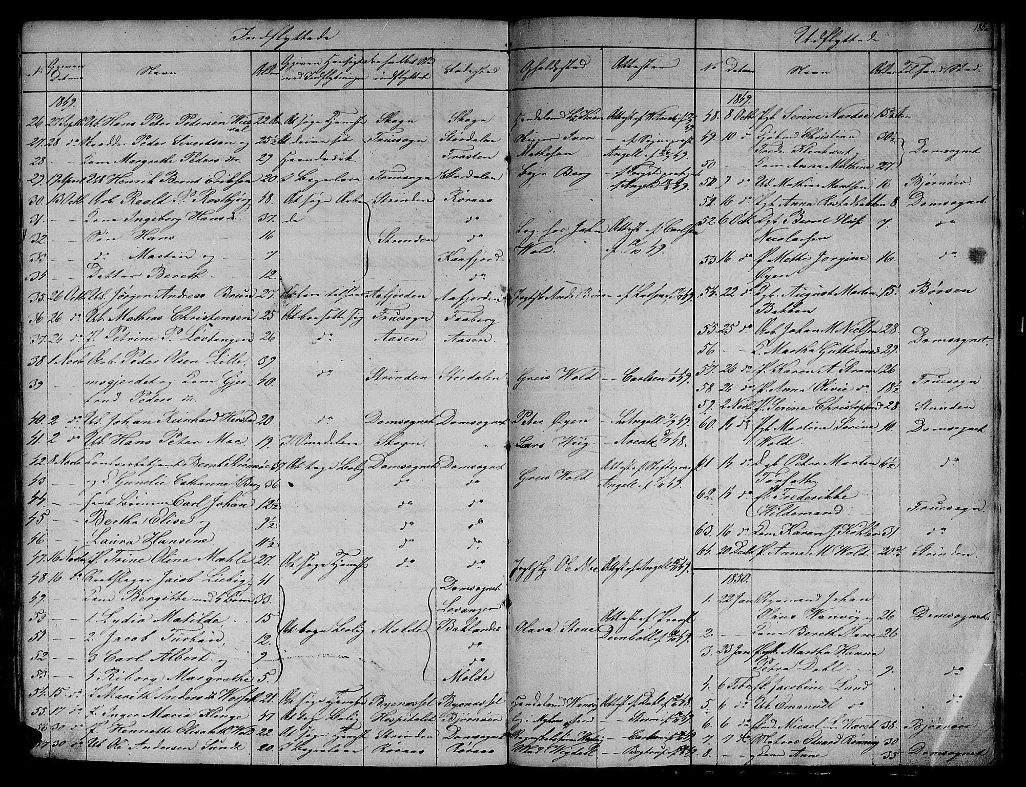 Ministerialprotokoller, klokkerbøker og fødselsregistre - Sør-Trøndelag, SAT/A-1456/604/L0182: Parish register (official) no. 604A03, 1818-1850, p. 185a