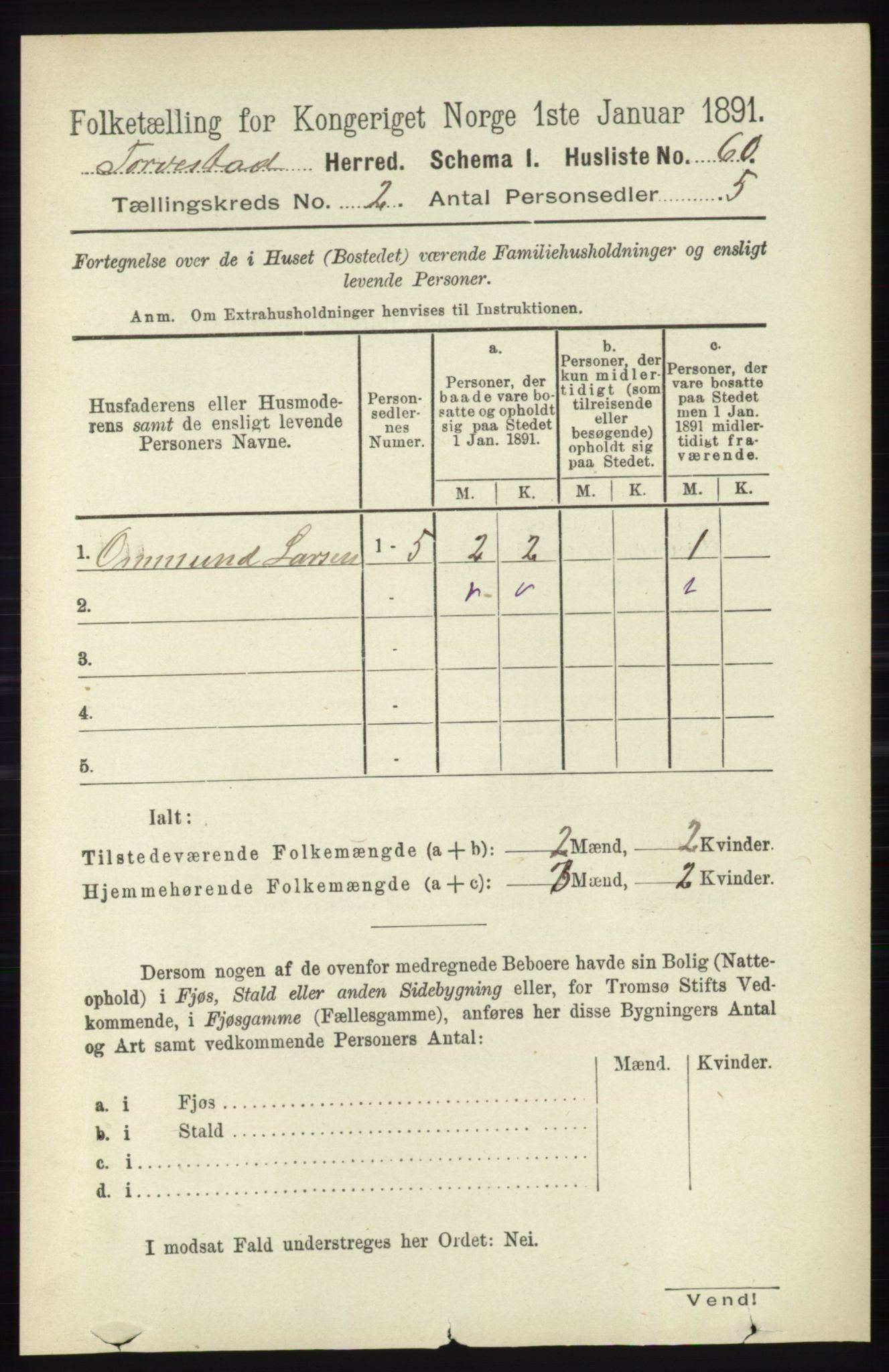 RA, 1891 census for 1152 Torvastad, 1891, p. 508