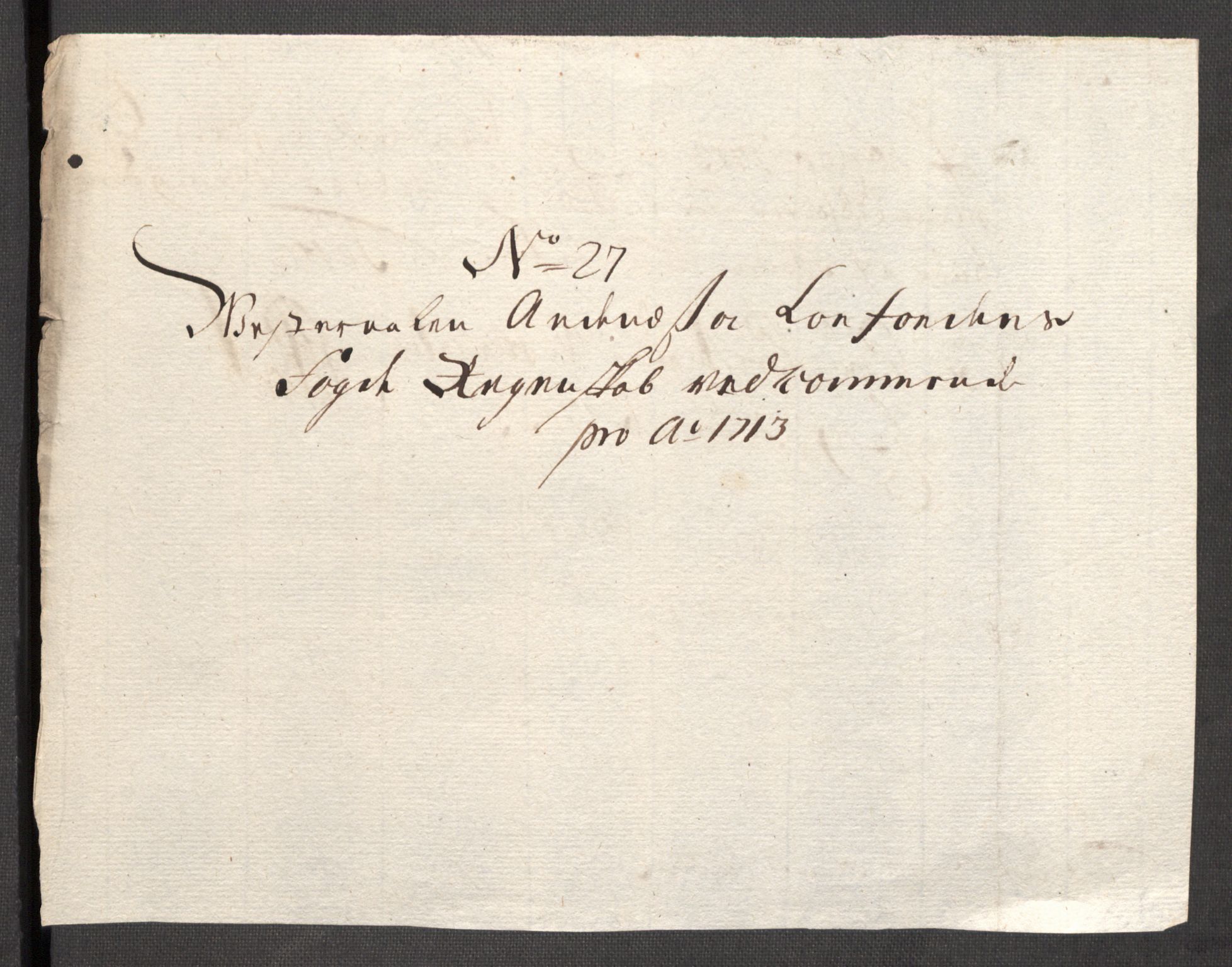 Rentekammeret inntil 1814, Reviderte regnskaper, Fogderegnskap, AV/RA-EA-4092/R67/L4679: Fogderegnskap Vesterålen, Andenes og Lofoten, 1711-1713, p. 244