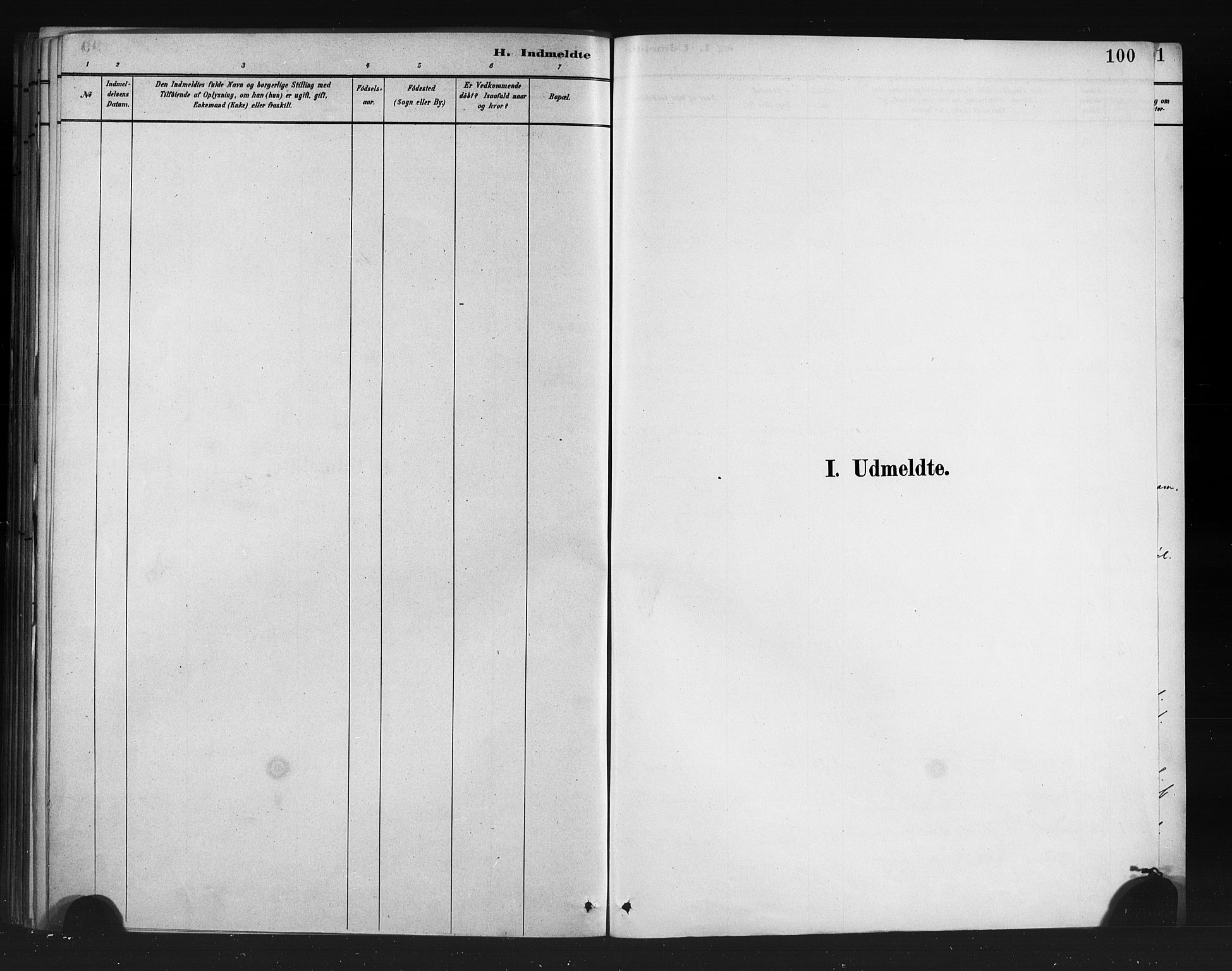 Odda Sokneprestembete, SAB/A-77201/H/Haa: Parish register (official) no. A 1, 1883-1919, p. 100