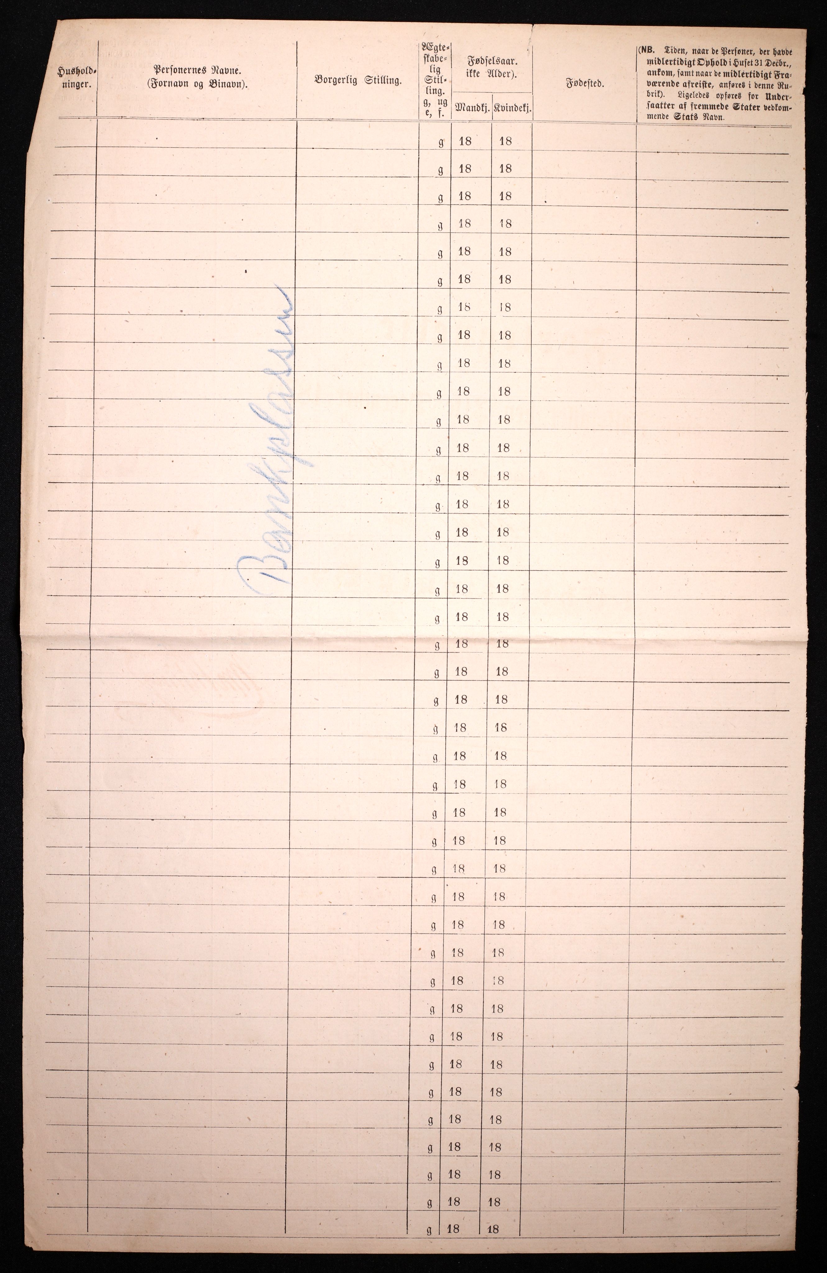 RA, 1870 census for 0301 Kristiania, 1870, p. 358