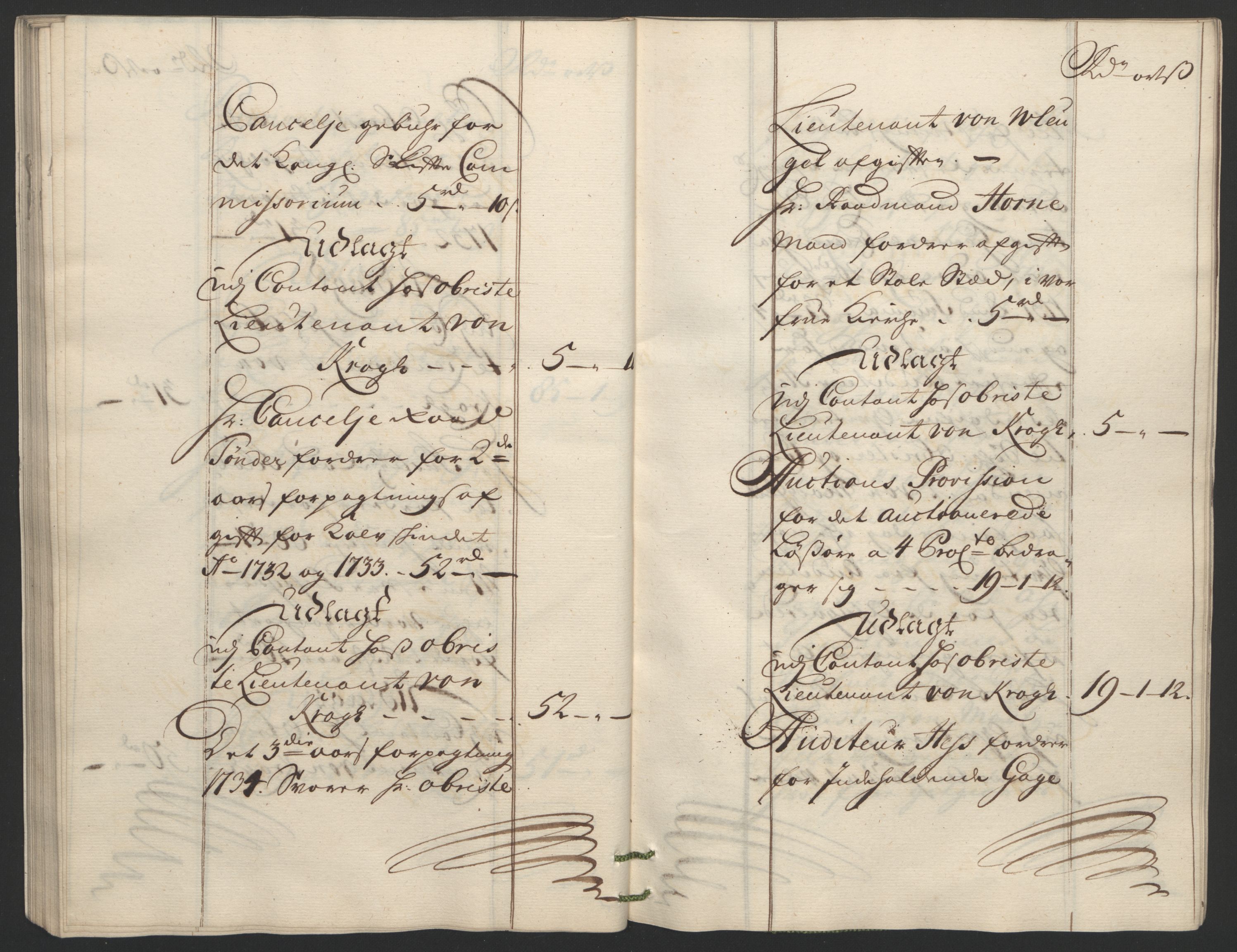 Forsvaret, Generalauditøren, AV/RA-RAFA-1772/F/Fj/Fja/L0022: --, 1733-1821, p. 705