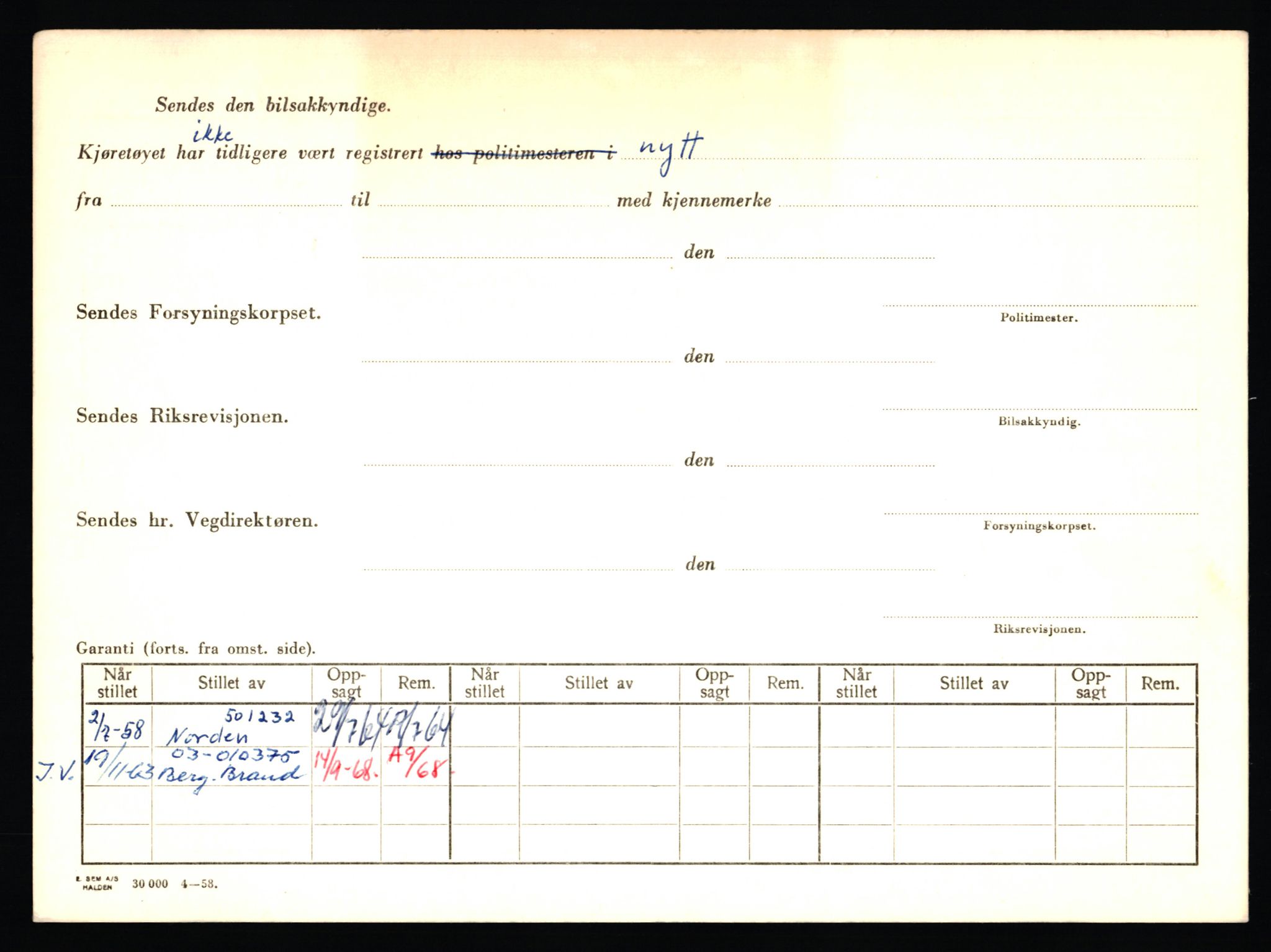 Stavanger trafikkstasjon, AV/SAST-A-101942/0/F/L0065: L-65400 - L-67649, 1930-1971, p. 496