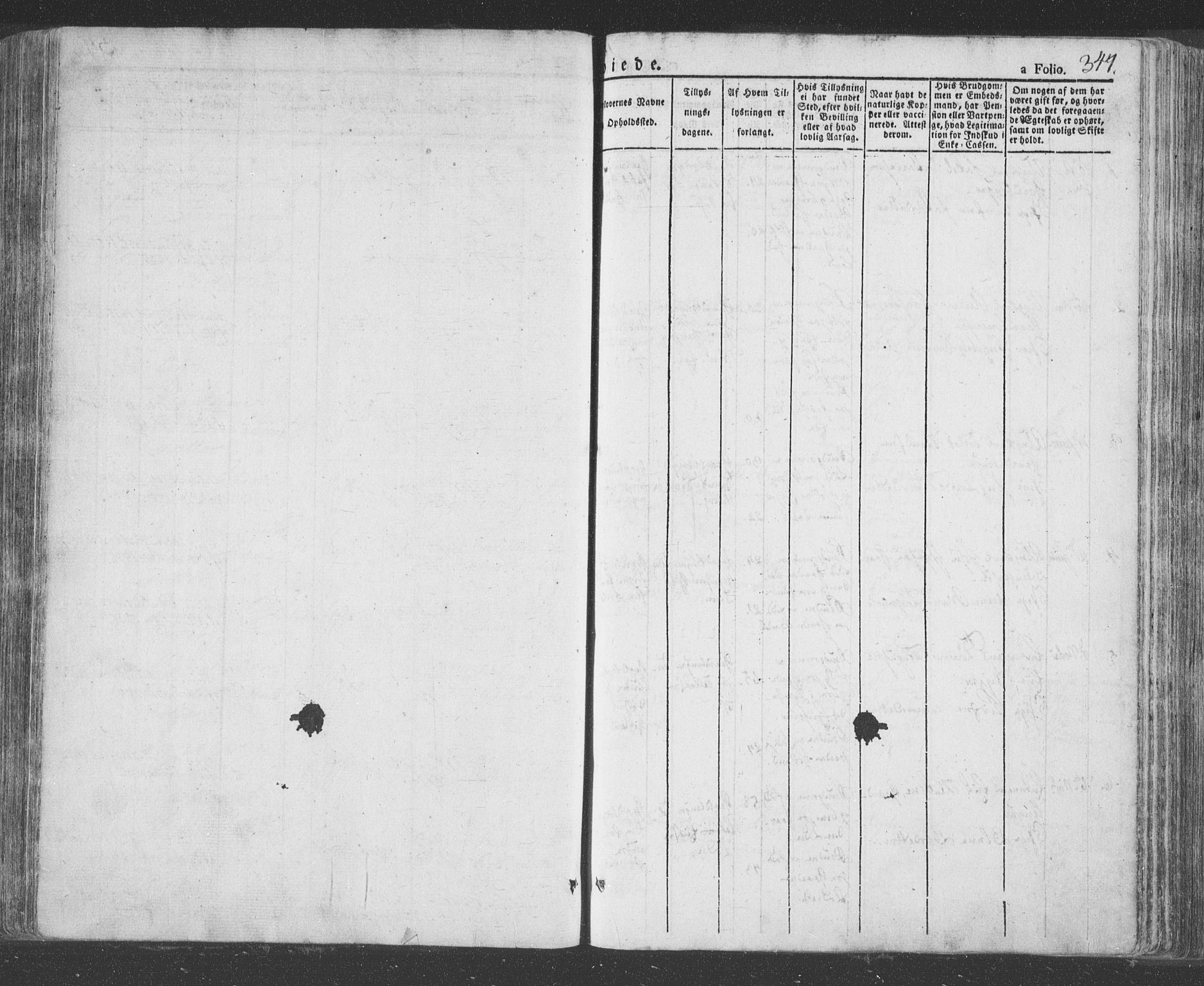 Eigersund sokneprestkontor, AV/SAST-A-101807/S08/L0009: Parish register (official) no. A 9, 1827-1850, p. 341