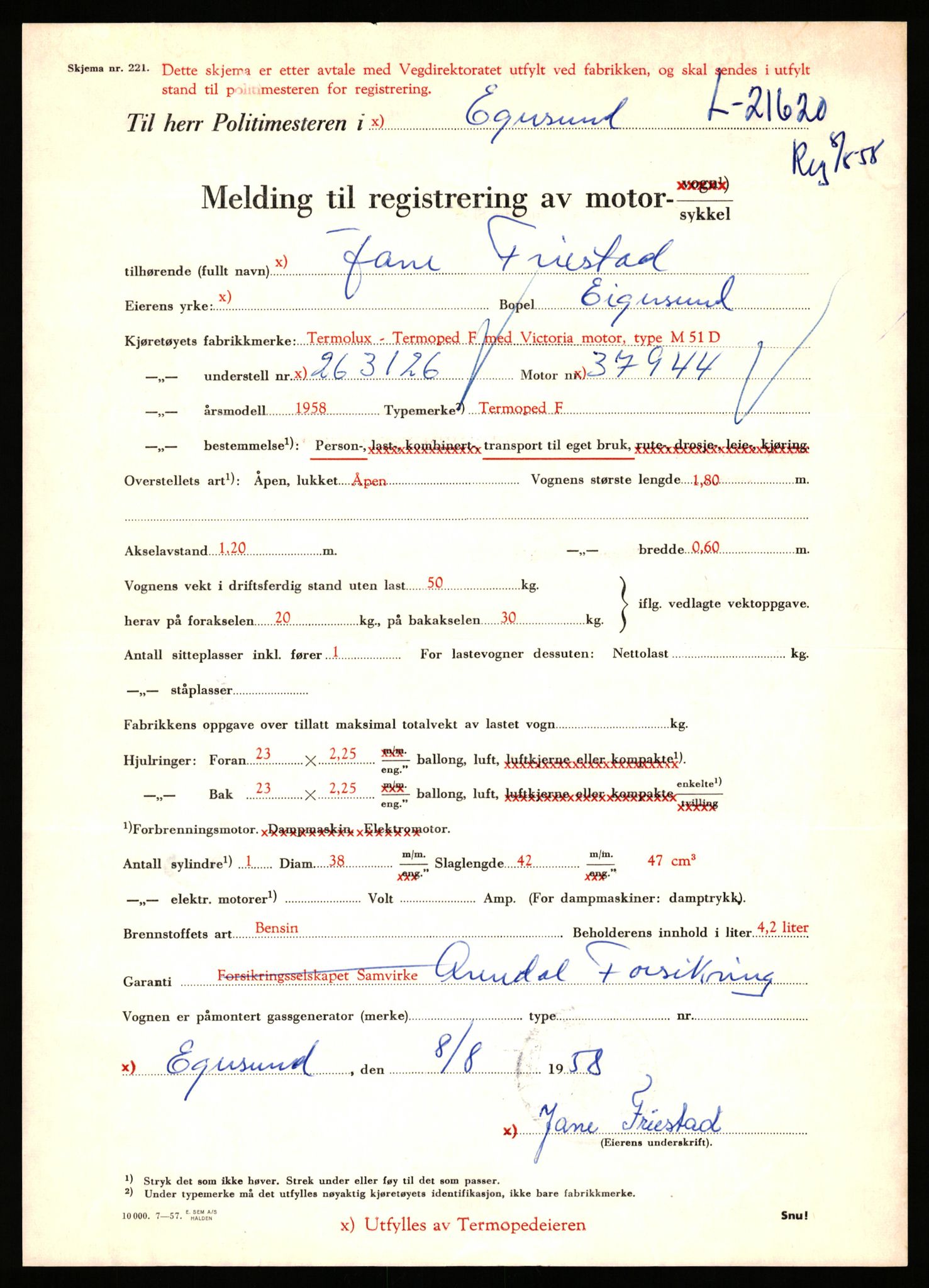 Stavanger trafikkstasjon, AV/SAST-A-101942/0/F/L0038: L-21500 - L-22252, 1930-1971, p. 425