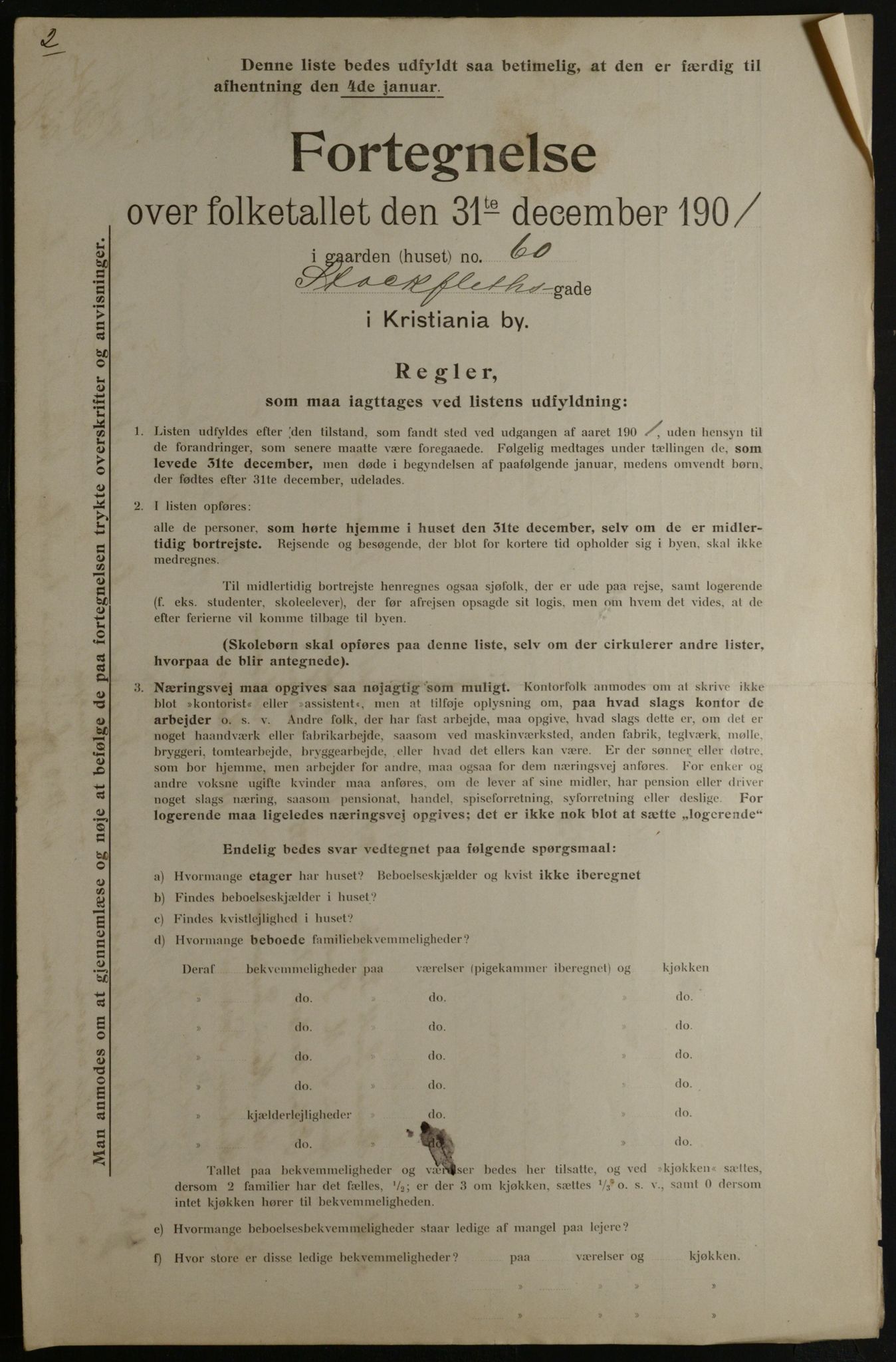 OBA, Municipal Census 1901 for Kristiania, 1901, p. 15678