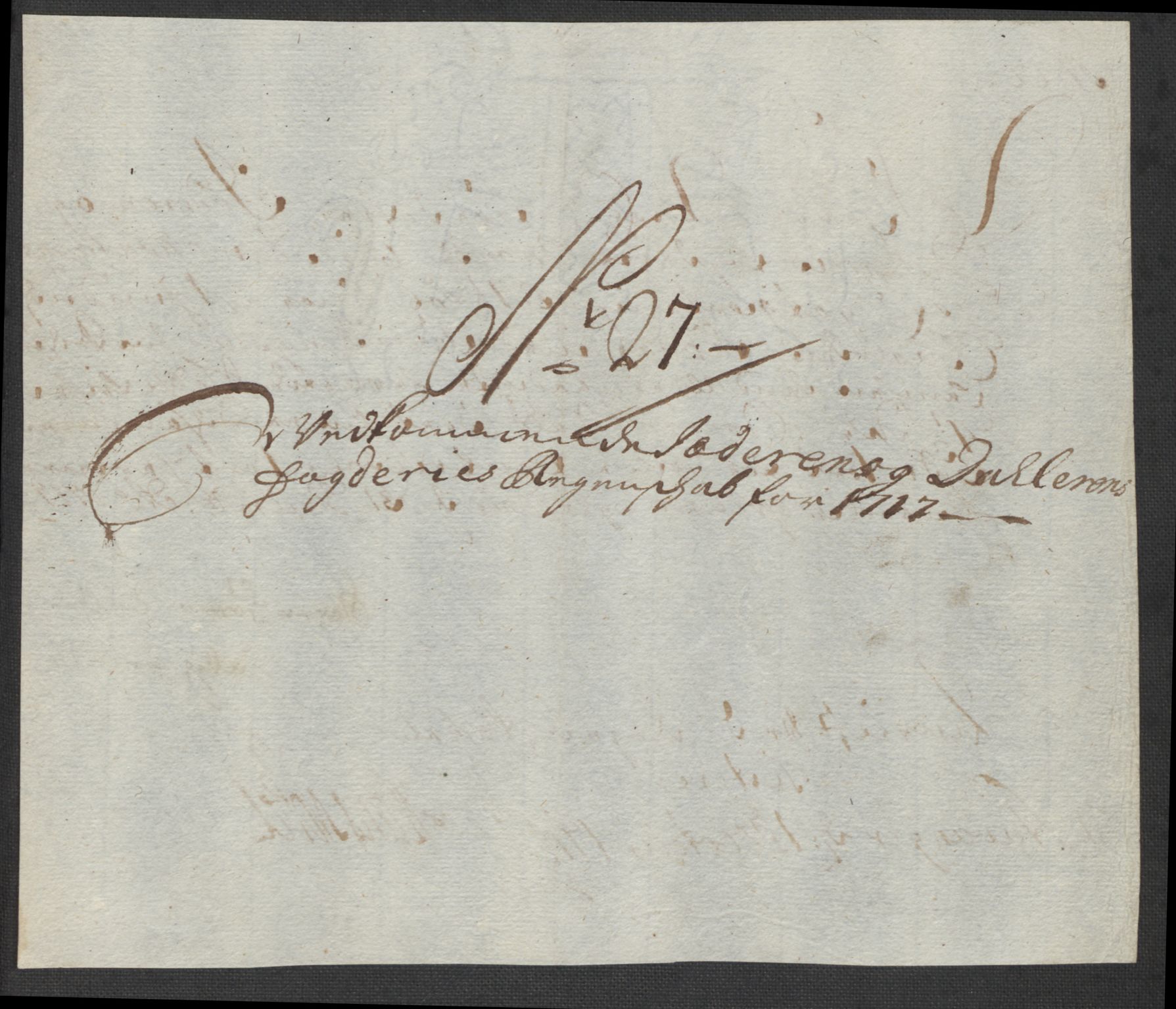 Rentekammeret inntil 1814, Reviderte regnskaper, Fogderegnskap, AV/RA-EA-4092/R46/L2742: Fogderegnskap Jæren og Dalane, 1717, p. 128