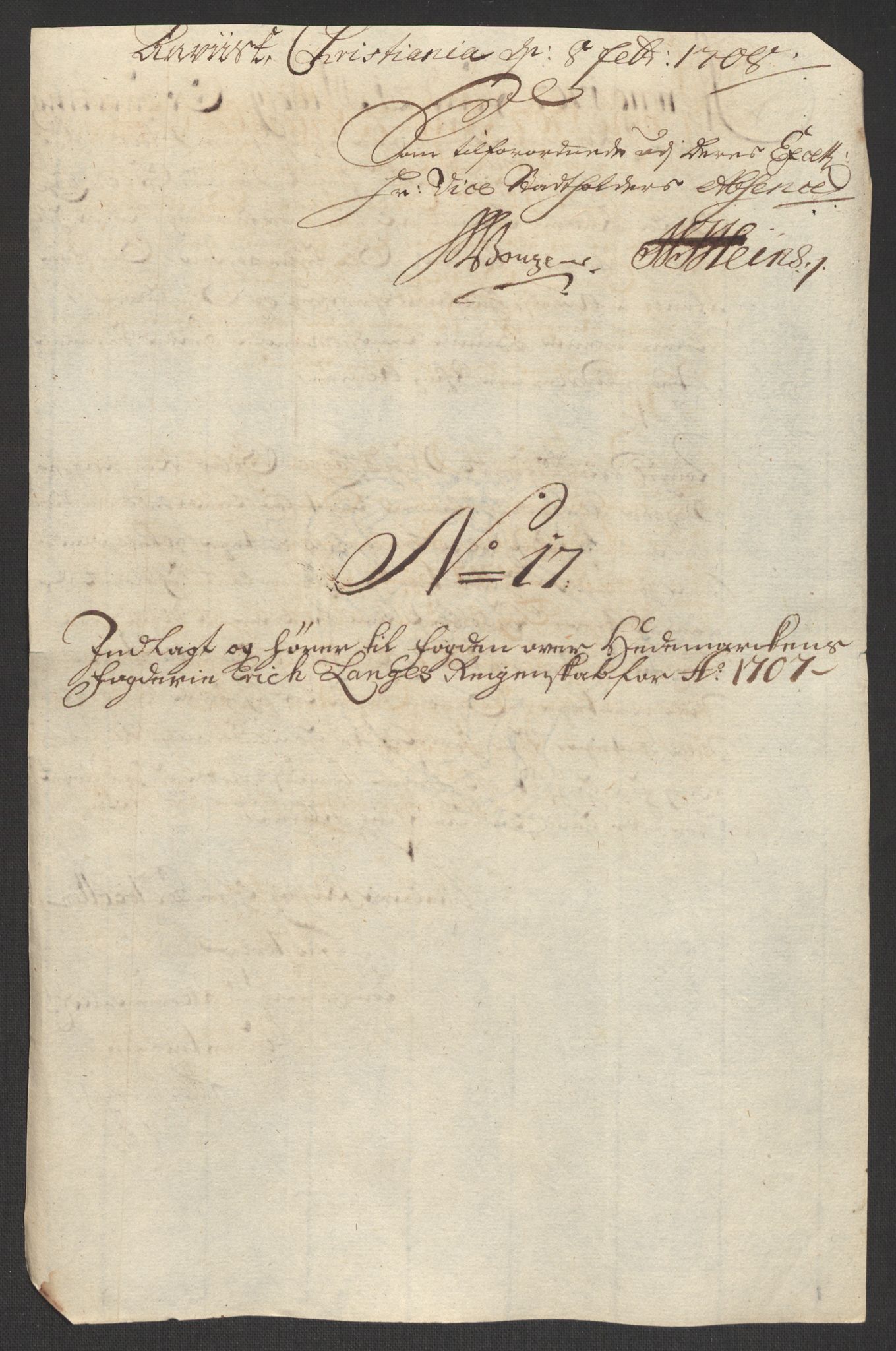 Rentekammeret inntil 1814, Reviderte regnskaper, Fogderegnskap, AV/RA-EA-4092/R16/L1043: Fogderegnskap Hedmark, 1706-1707, p. 457