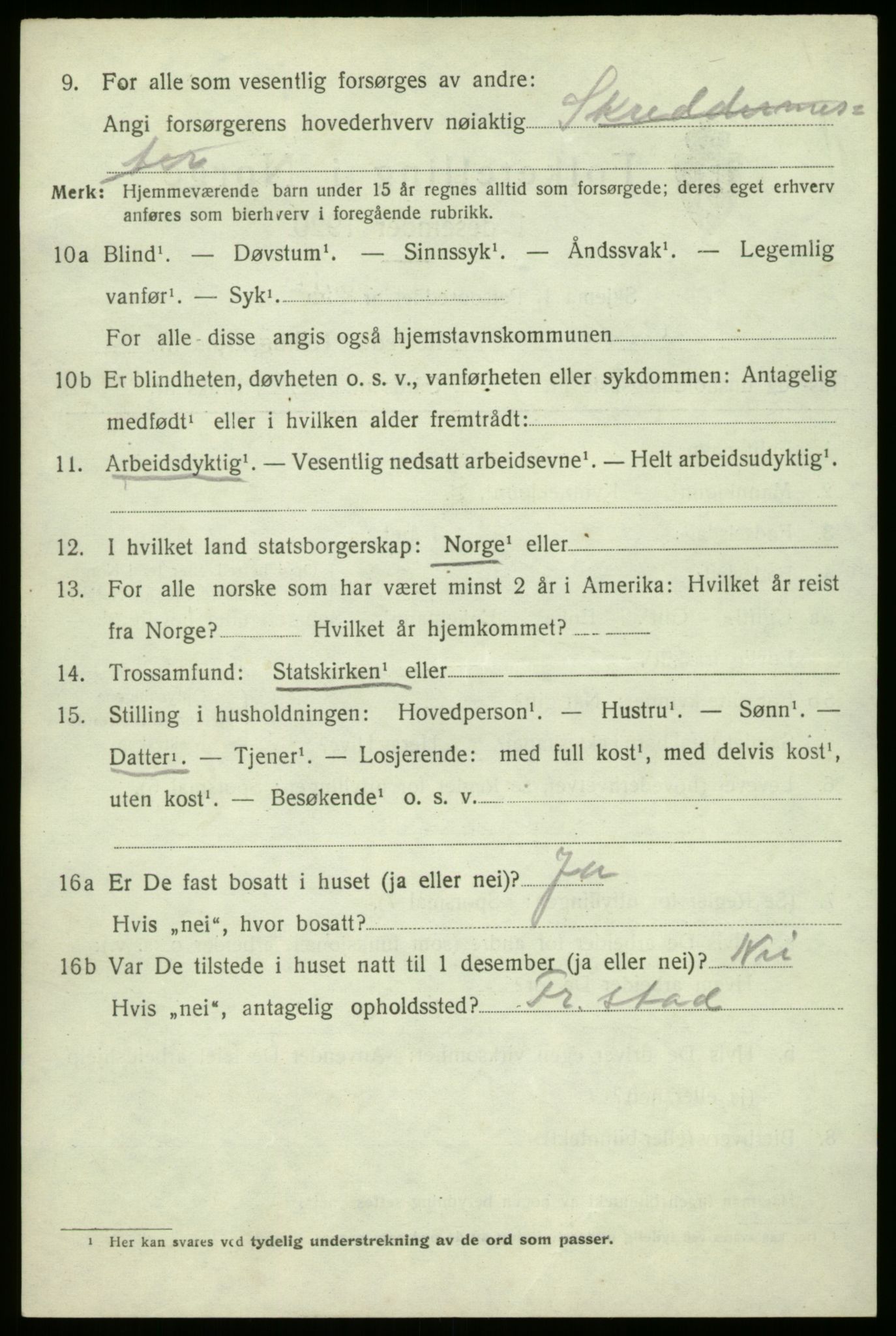 SAO, 1920 census for Hvaler, 1920, p. 6409