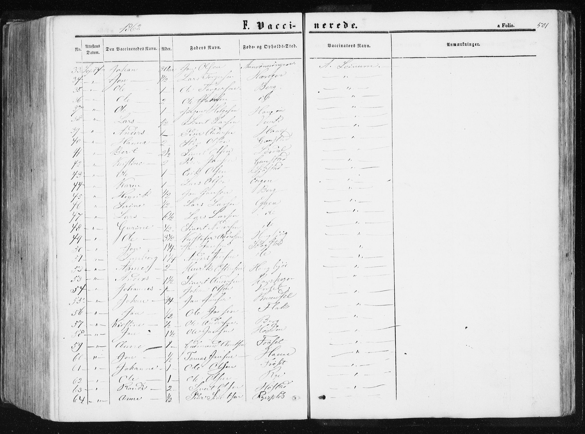 Ministerialprotokoller, klokkerbøker og fødselsregistre - Sør-Trøndelag, SAT/A-1456/612/L0377: Parish register (official) no. 612A09, 1859-1877, p. 501