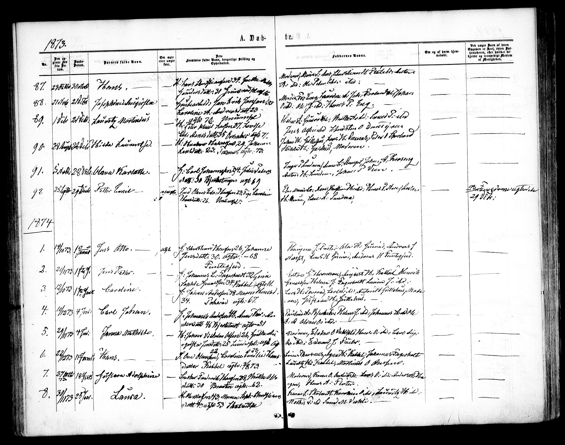 Våler prestekontor Kirkebøker, AV/SAO-A-11083/F/Fa/L0008: Parish register (official) no. I 8, 1862-1876