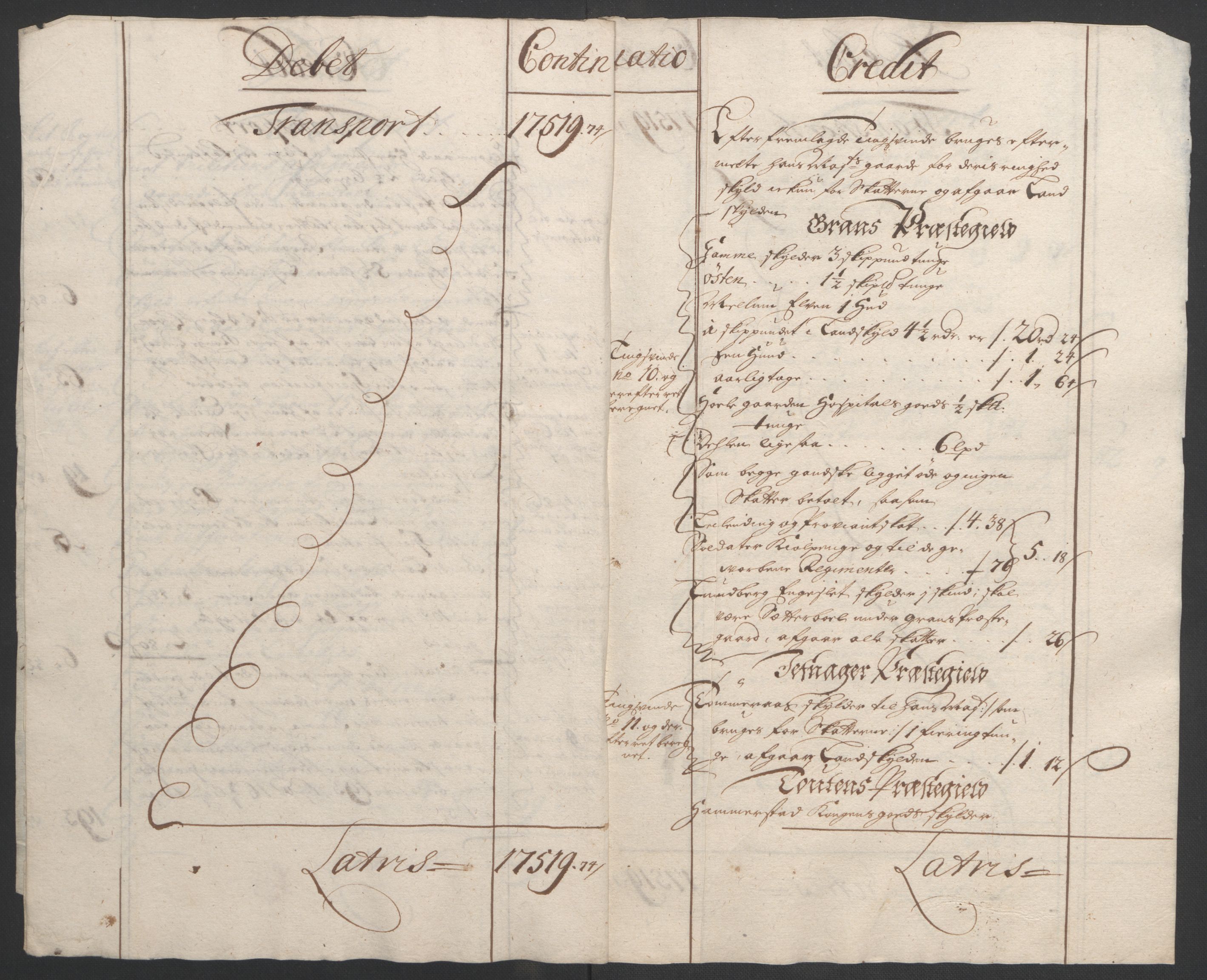 Rentekammeret inntil 1814, Reviderte regnskaper, Fogderegnskap, AV/RA-EA-4092/R18/L1290: Fogderegnskap Hadeland, Toten og Valdres, 1691, p. 17