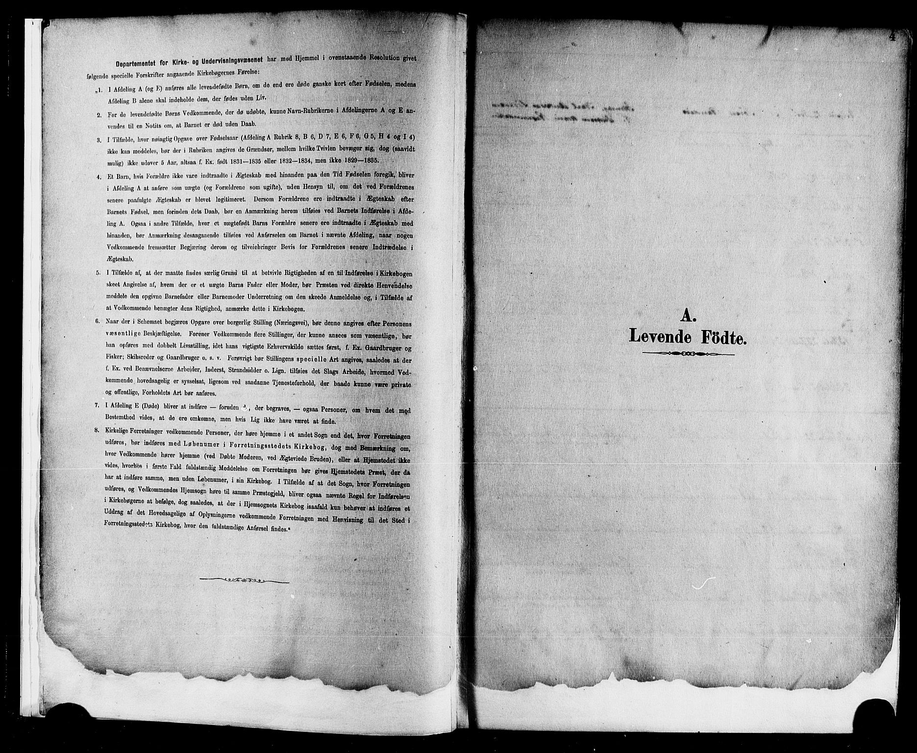 Kinn sokneprestembete, SAB/A-80801/H/Hab/Haba/L0002: Parish register (copy) no. A 2, 1882-1906, p. 4
