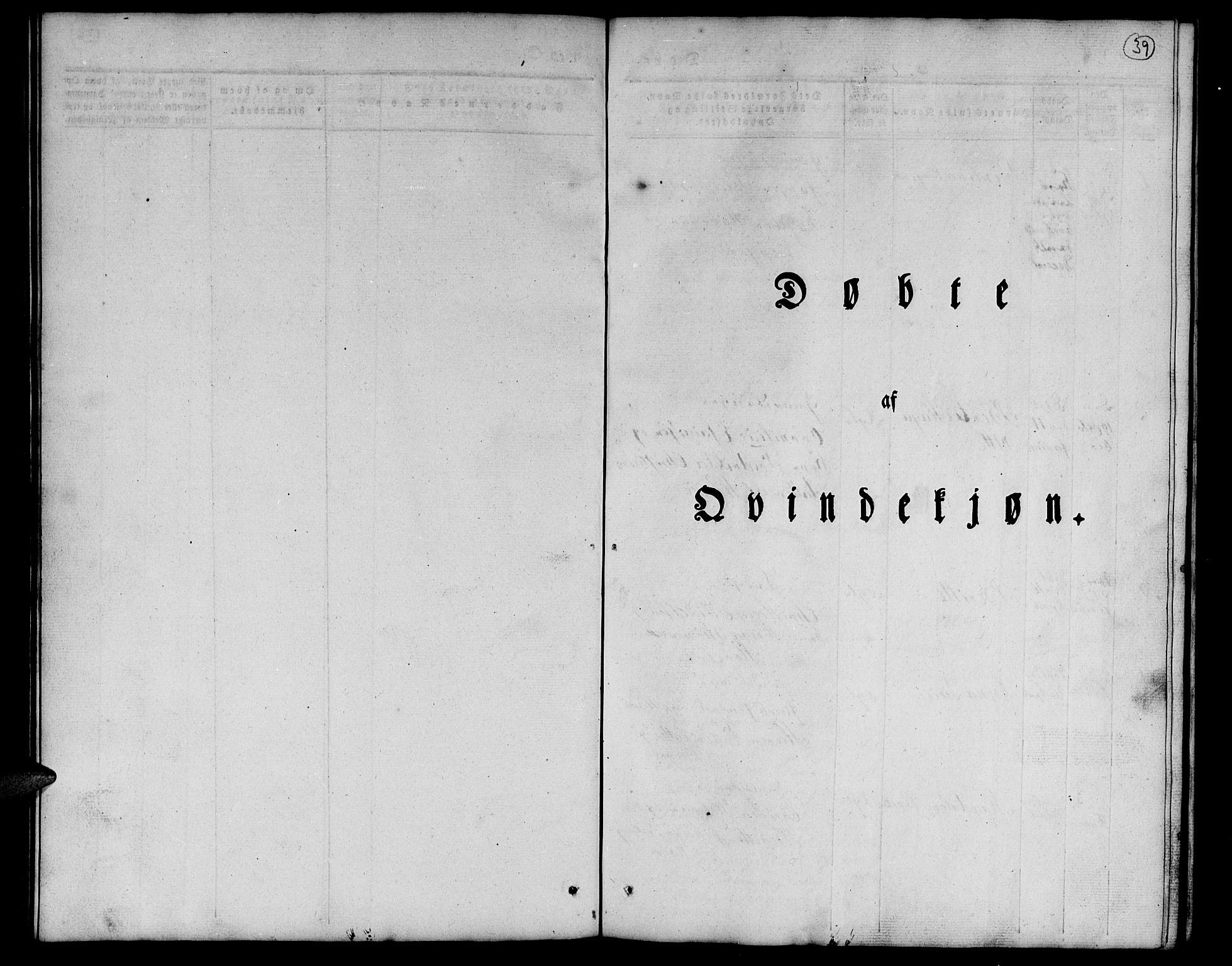 Tranøy sokneprestkontor, AV/SATØ-S-1313/I/Ia/Iab/L0010klokker: Parish register (copy) no. 10, 1835-1844, p. 39