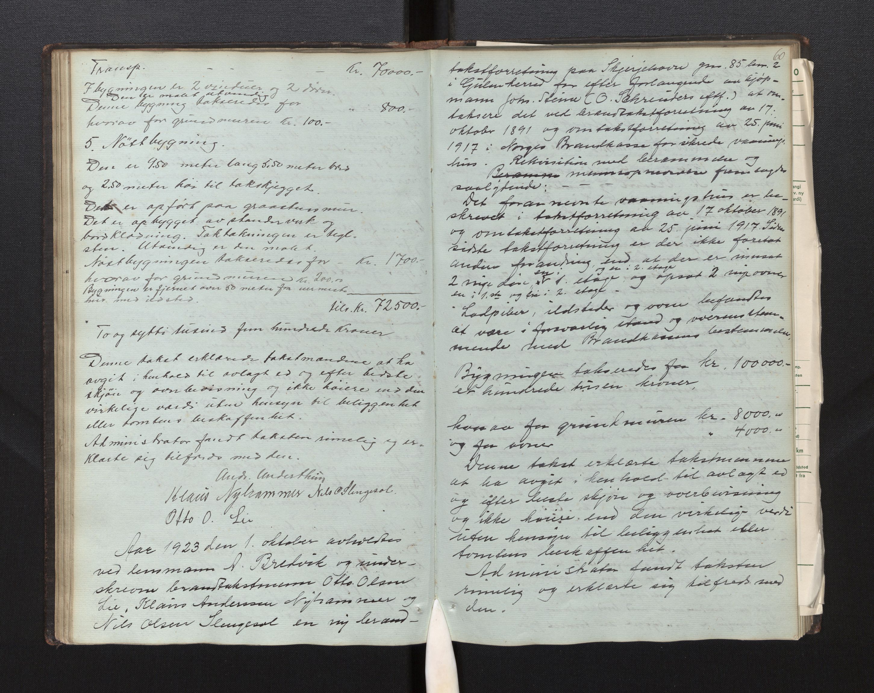 Lensmannen i Gulen, SAB/A-27901/0012/L0001: Branntakstprotokoll, 1846-1943, p. 59b-60a