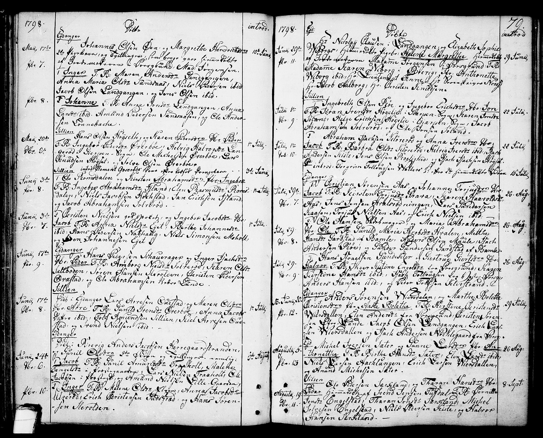 Eidanger kirkebøker, SAKO/A-261/F/Fa/L0006: Parish register (official) no. 6, 1764-1814, p. 79