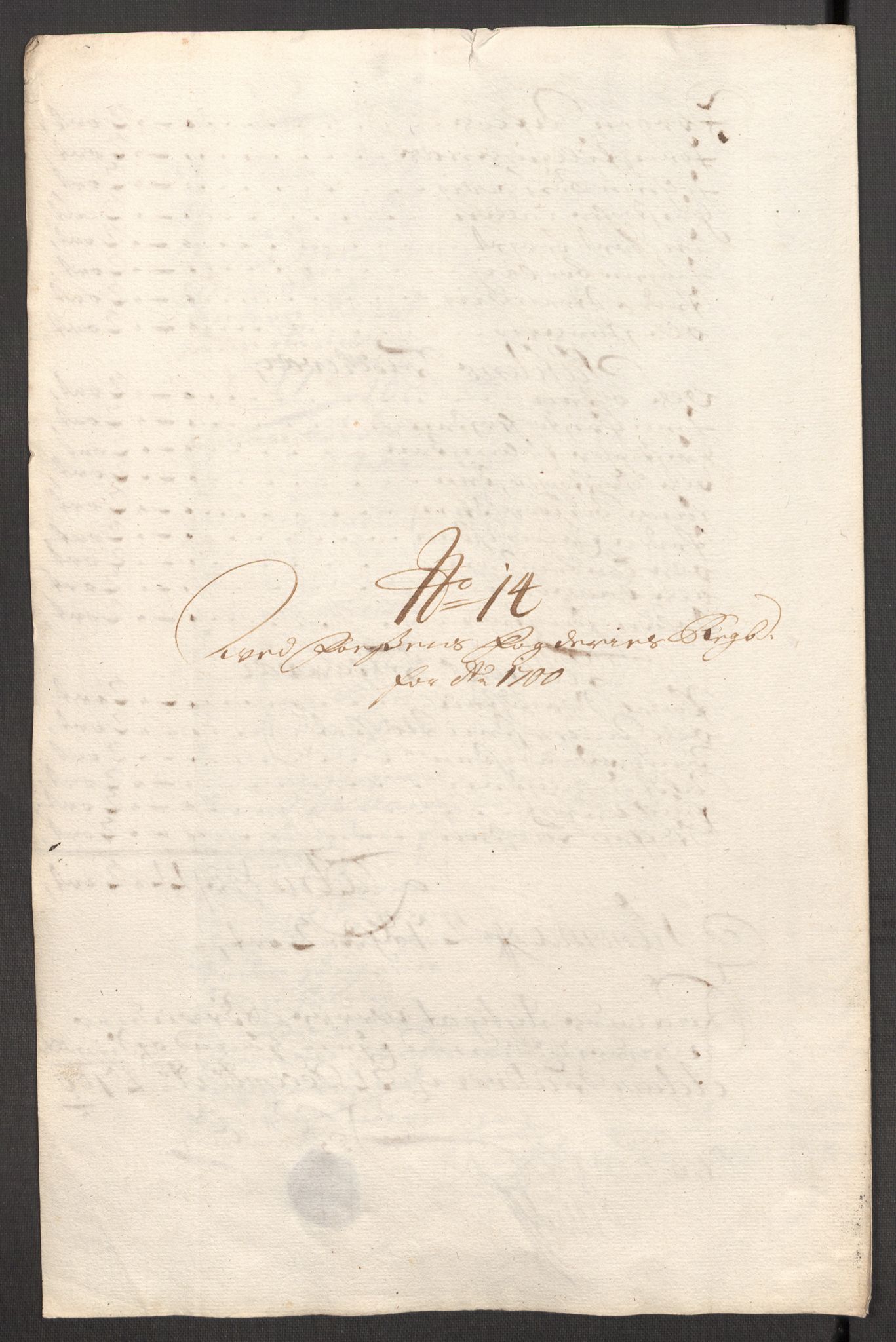 Rentekammeret inntil 1814, Reviderte regnskaper, Fogderegnskap, RA/EA-4092/R57/L3854: Fogderegnskap Fosen, 1700-1701, p. 150