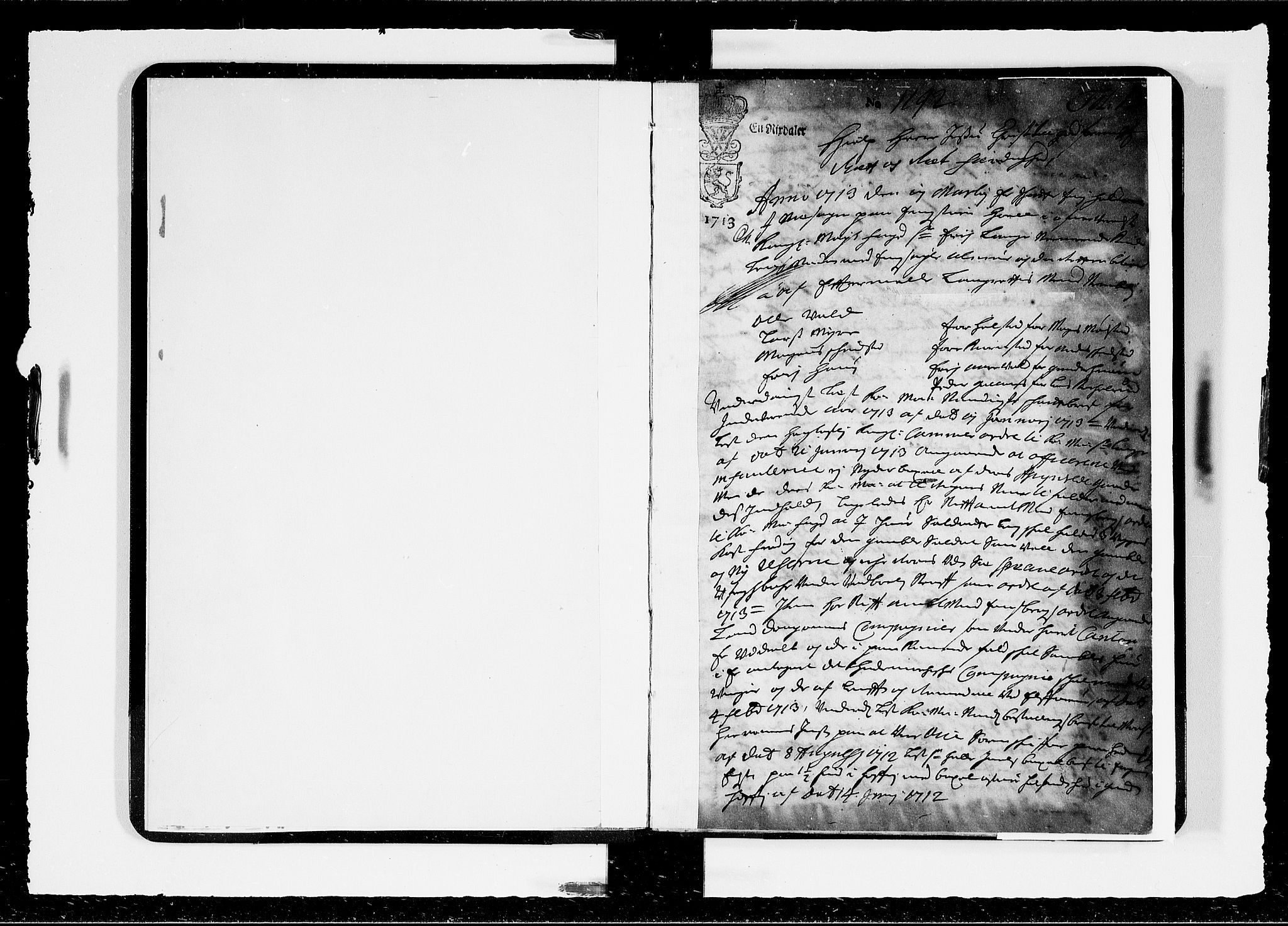 Hedemarken sorenskriveri, SAH/TING-034/G/Gb/L0038: Tingbok, 1713, p. 0b-1a