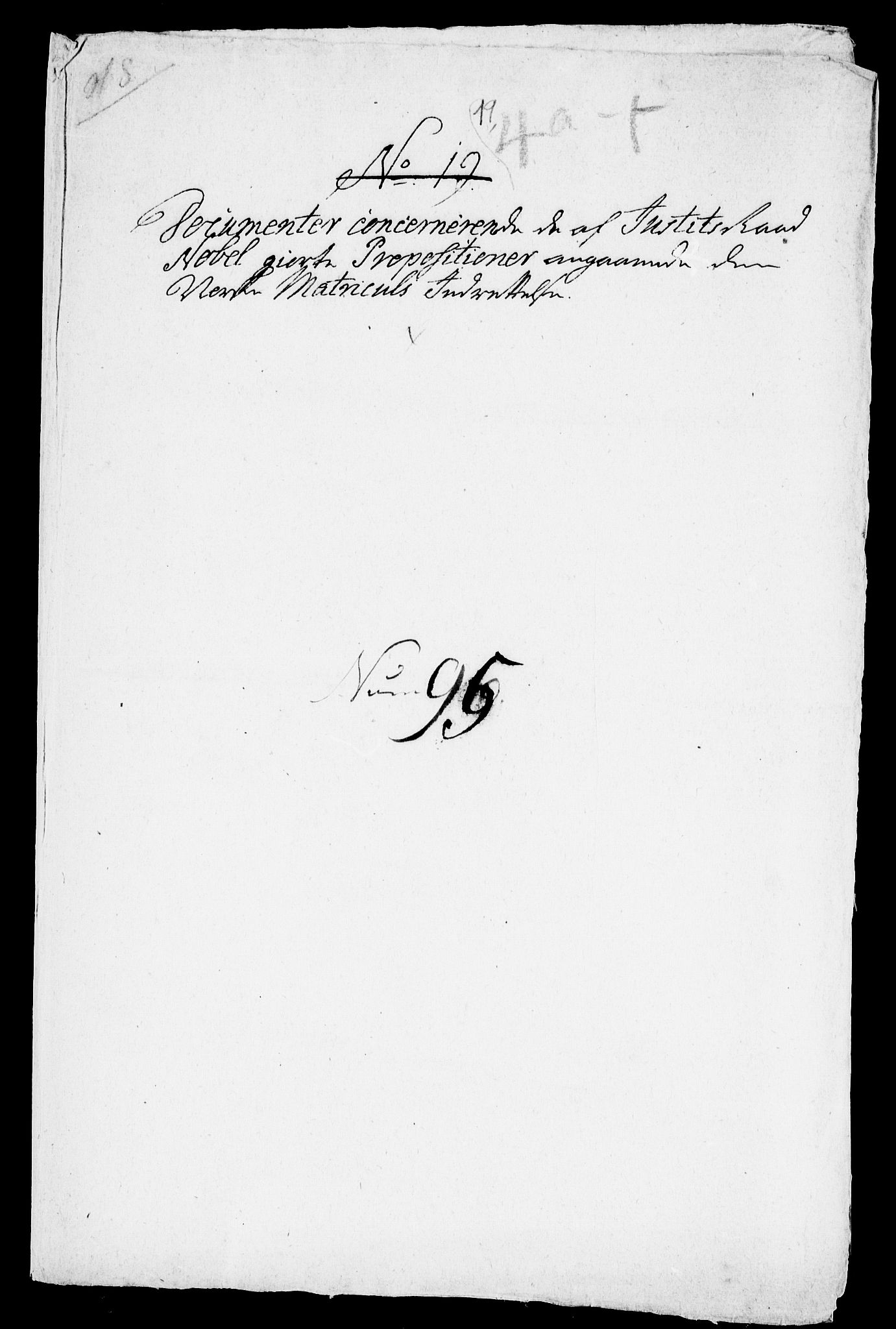 Danske Kanselli, Skapsaker, AV/RA-EA-4061/F/L0001: Skap 8, pakke 19-45, 1617-1737, p. 3