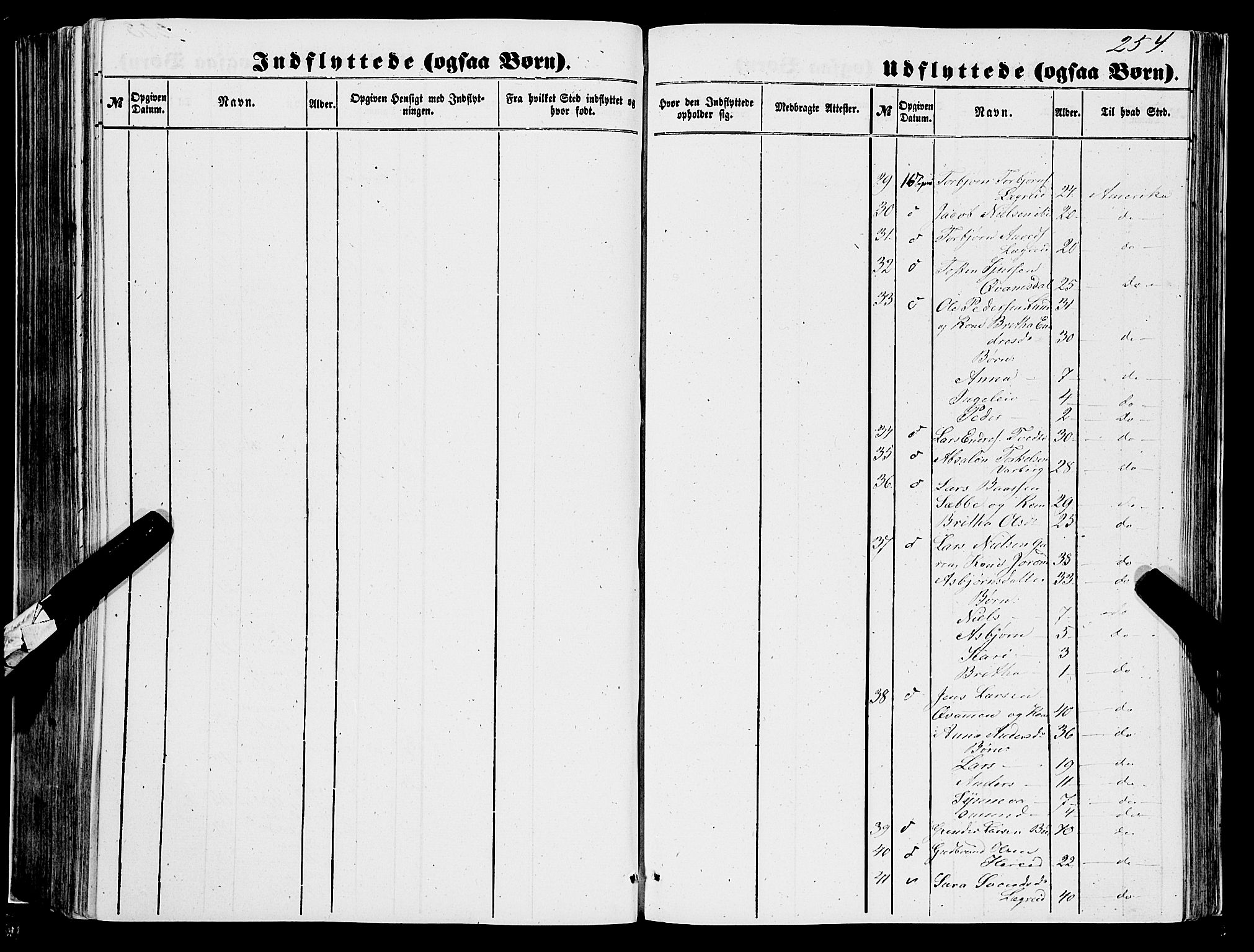 Ulvik sokneprestembete, AV/SAB-A-78801/H/Haa: Parish register (official) no. A 13, 1853-1863, p. 254