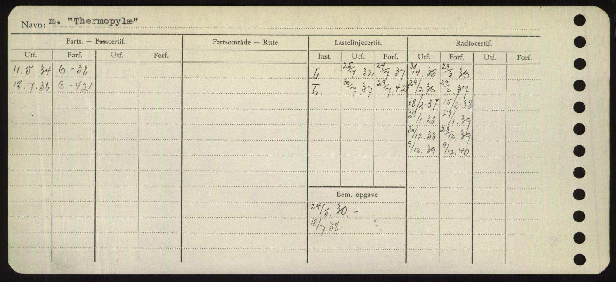 Sjøfartsdirektoratet med forløpere, Skipsmålingen, AV/RA-S-1627/H/Hd/L0038: Fartøy, T-Th, p. 588