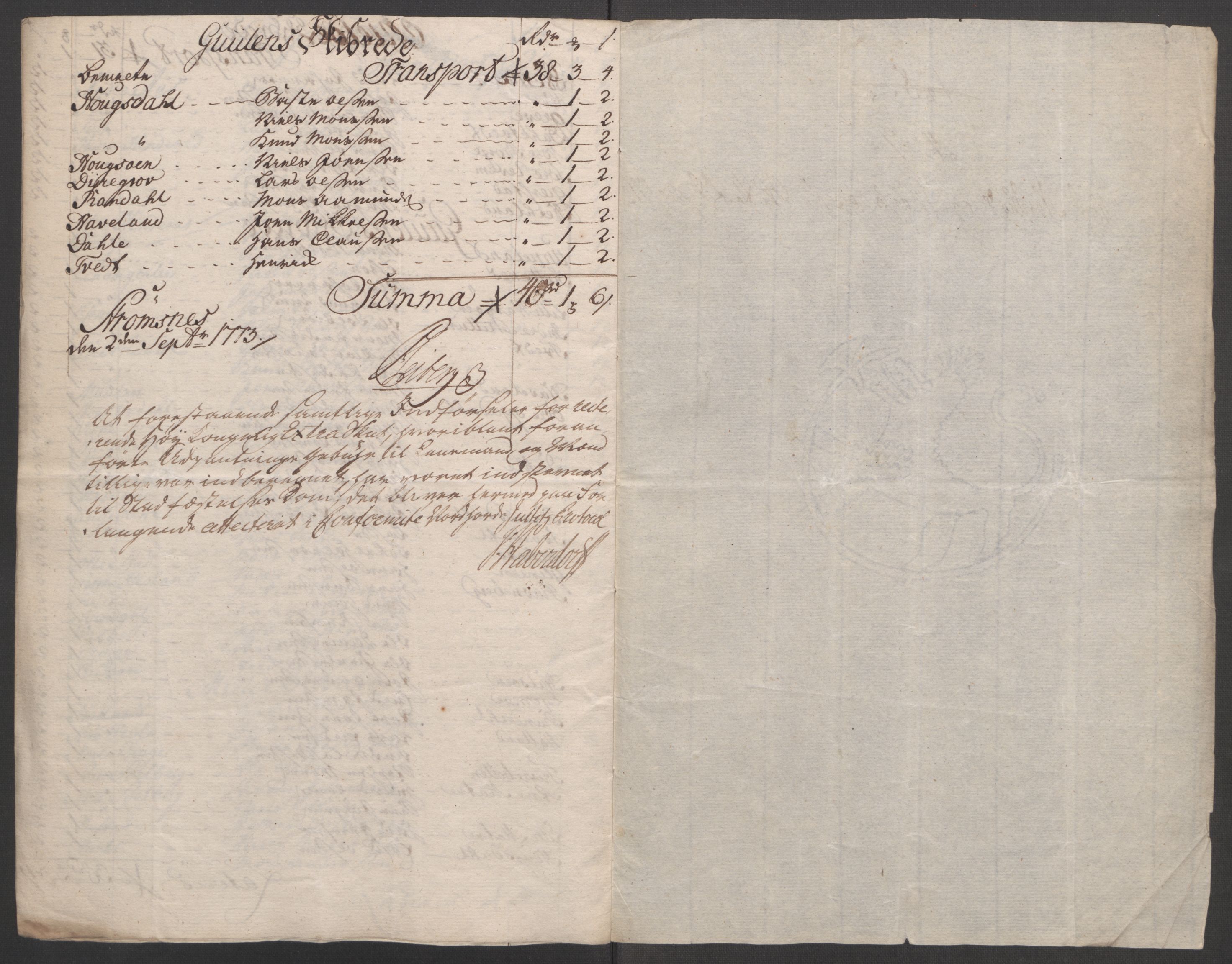 Rentekammeret inntil 1814, Reviderte regnskaper, Fogderegnskap, AV/RA-EA-4092/R51/L3303: Ekstraskatten Nordhordland og Voss, 1762-1772, p. 689