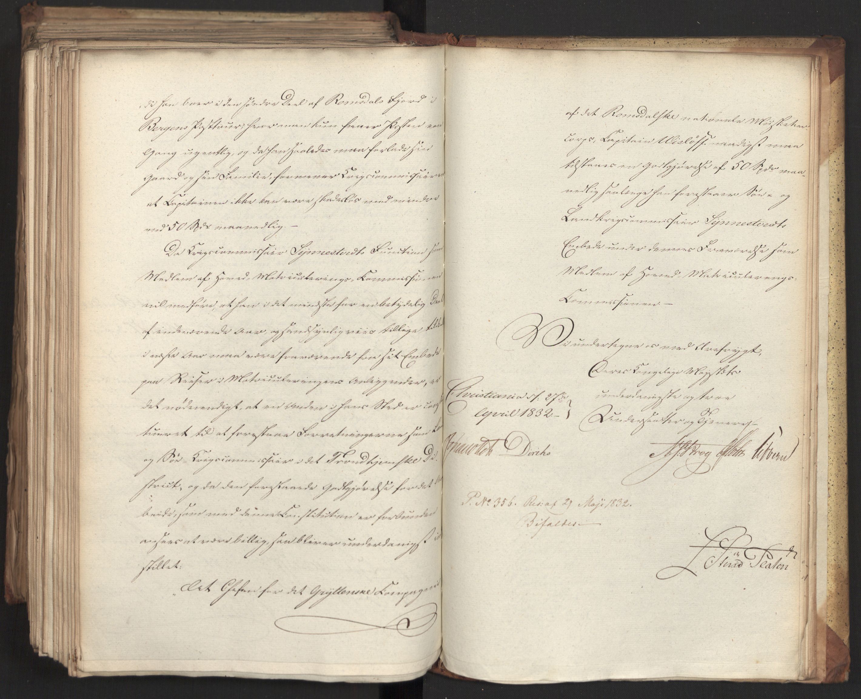 Statsrådsavdelingen i Stockholm, AV/RA-S-1003/D/Da/L0077: Regjeringsinnstillinger nr. 2100-2259, 1832, p. 546