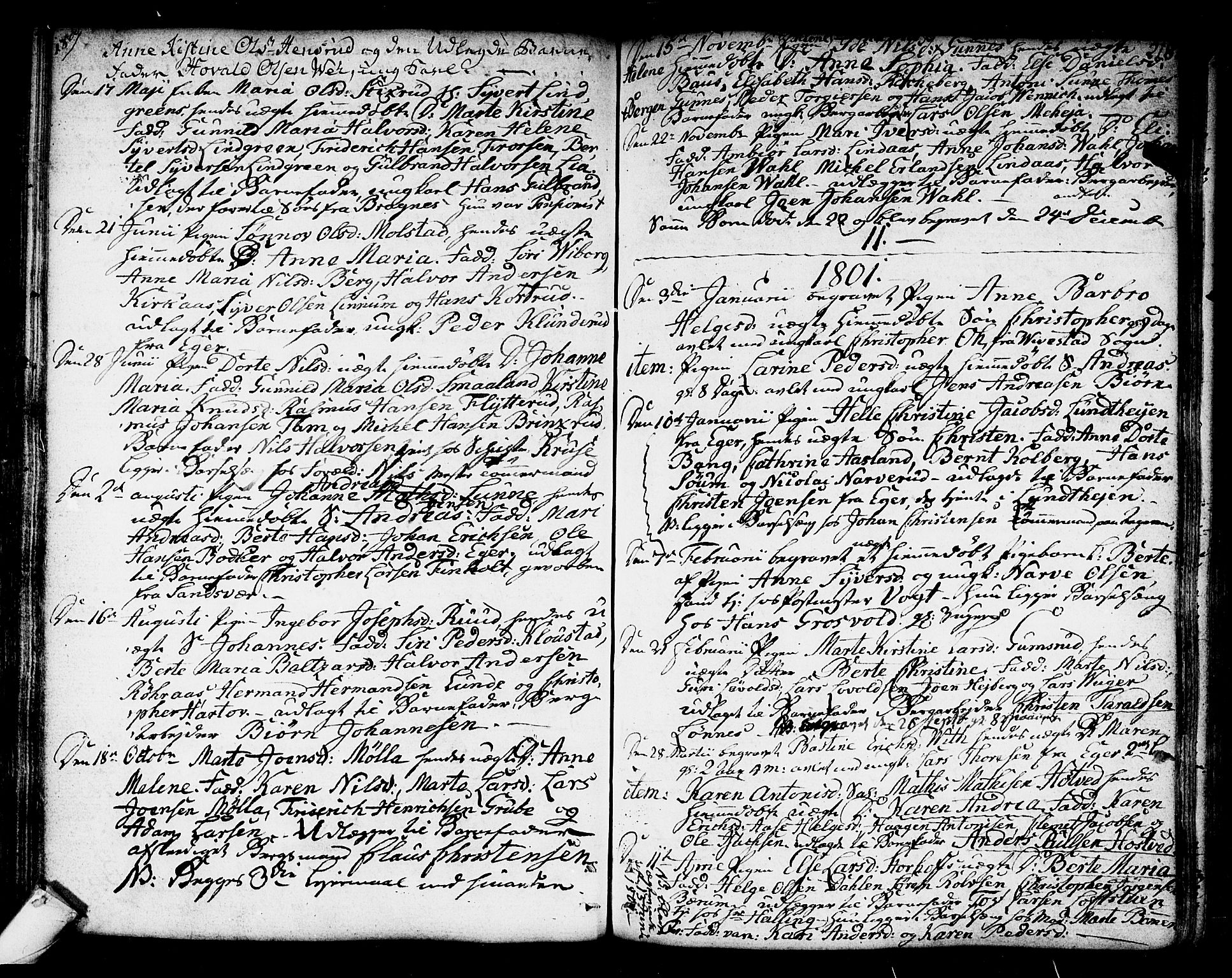 Kongsberg kirkebøker, SAKO/A-22/F/Fa/L0007: Parish register (official) no. I 7, 1795-1816, p. 218